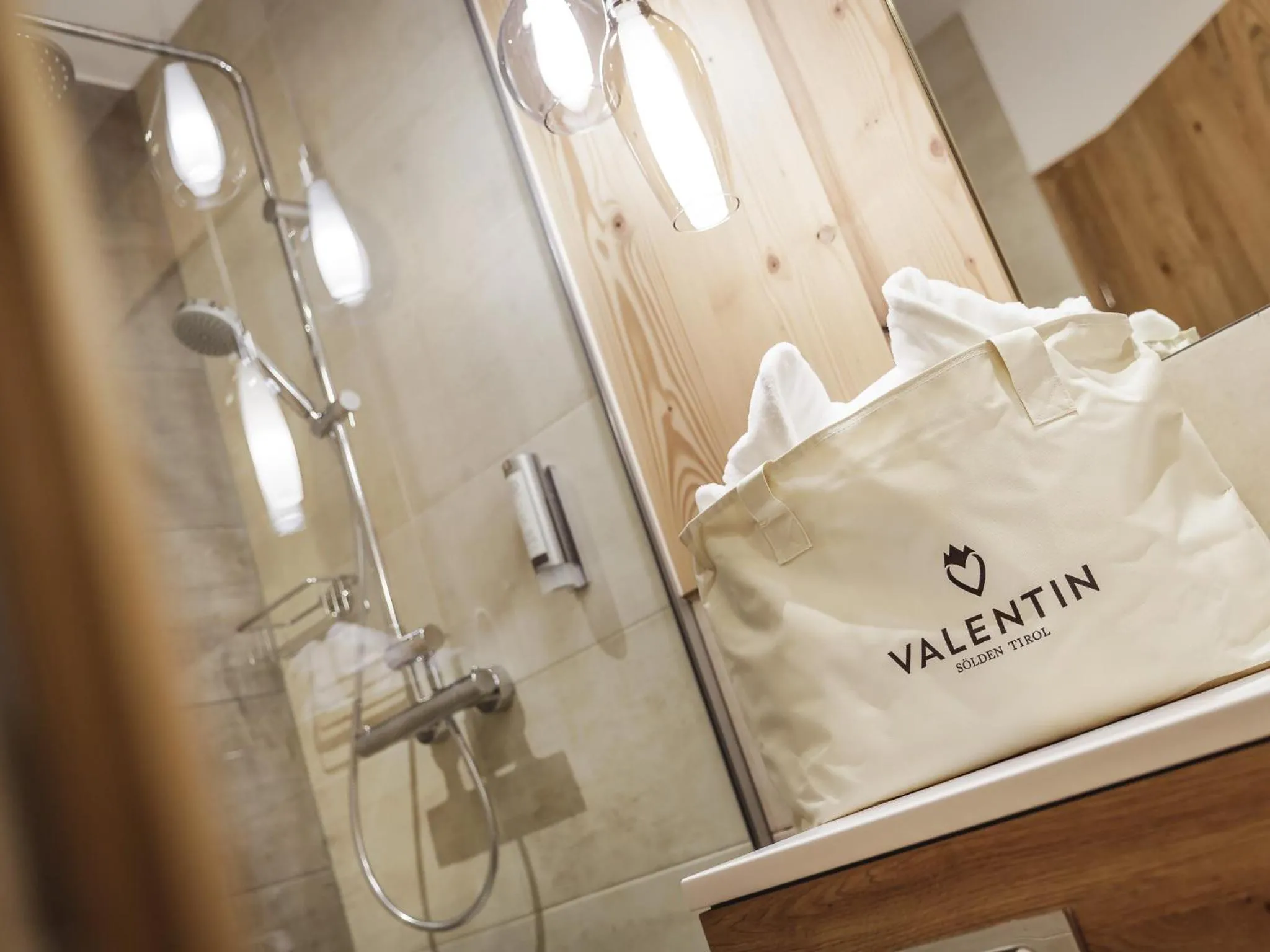 Shower in Valentin Design Apartments