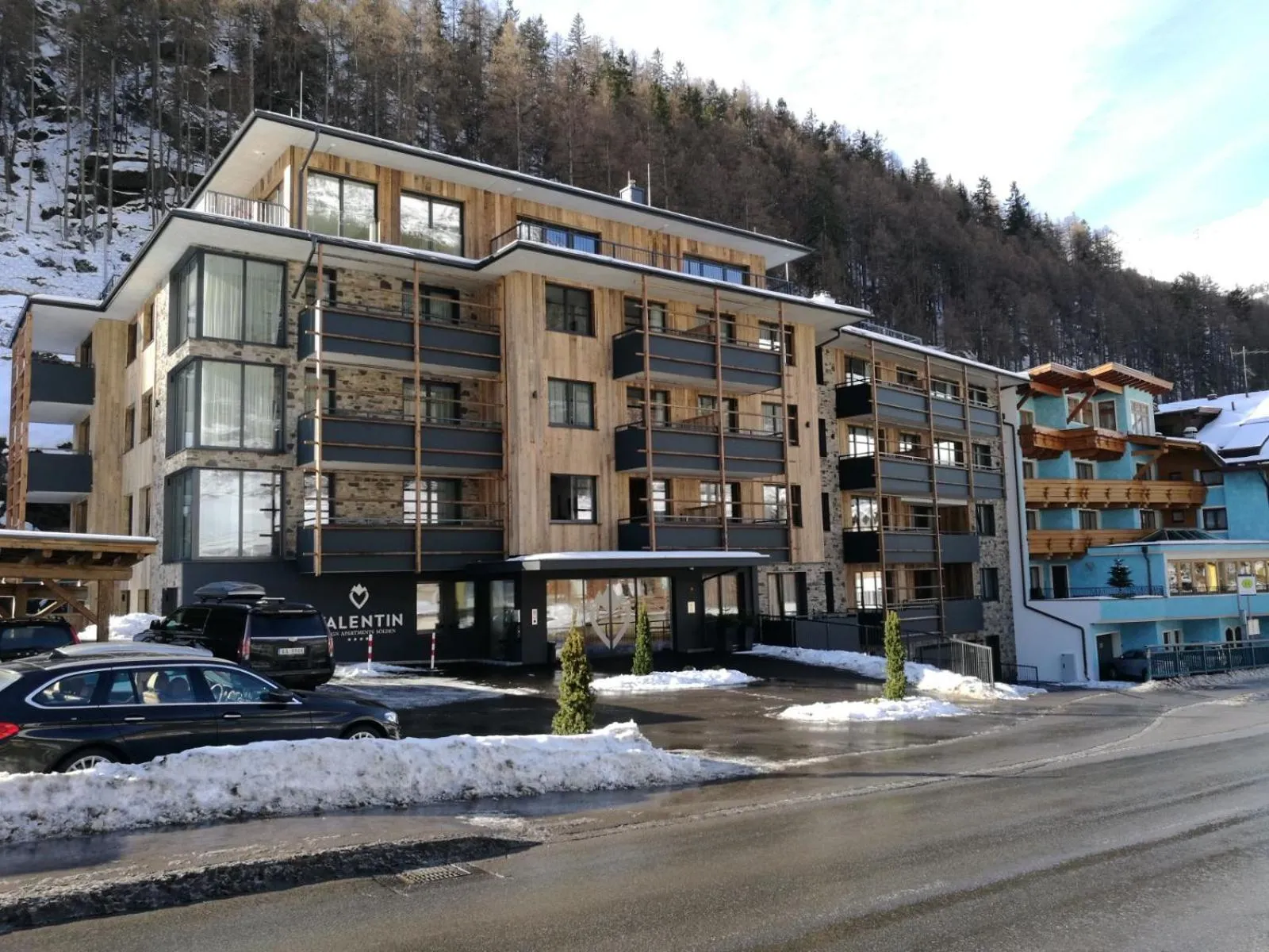 Facade/entrance in Valentin Design Apartments