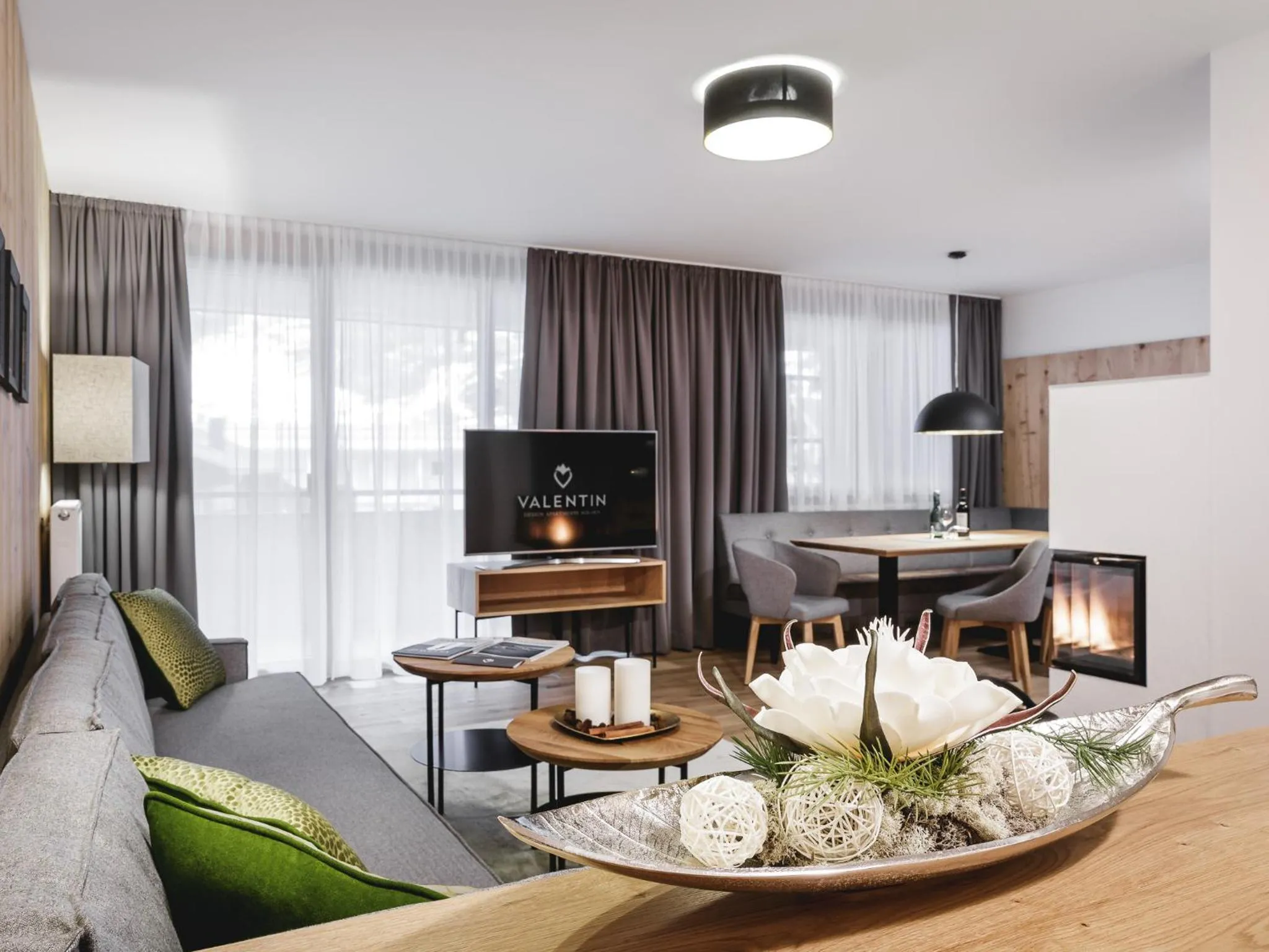 TV and multimedia in Valentin Design Apartments