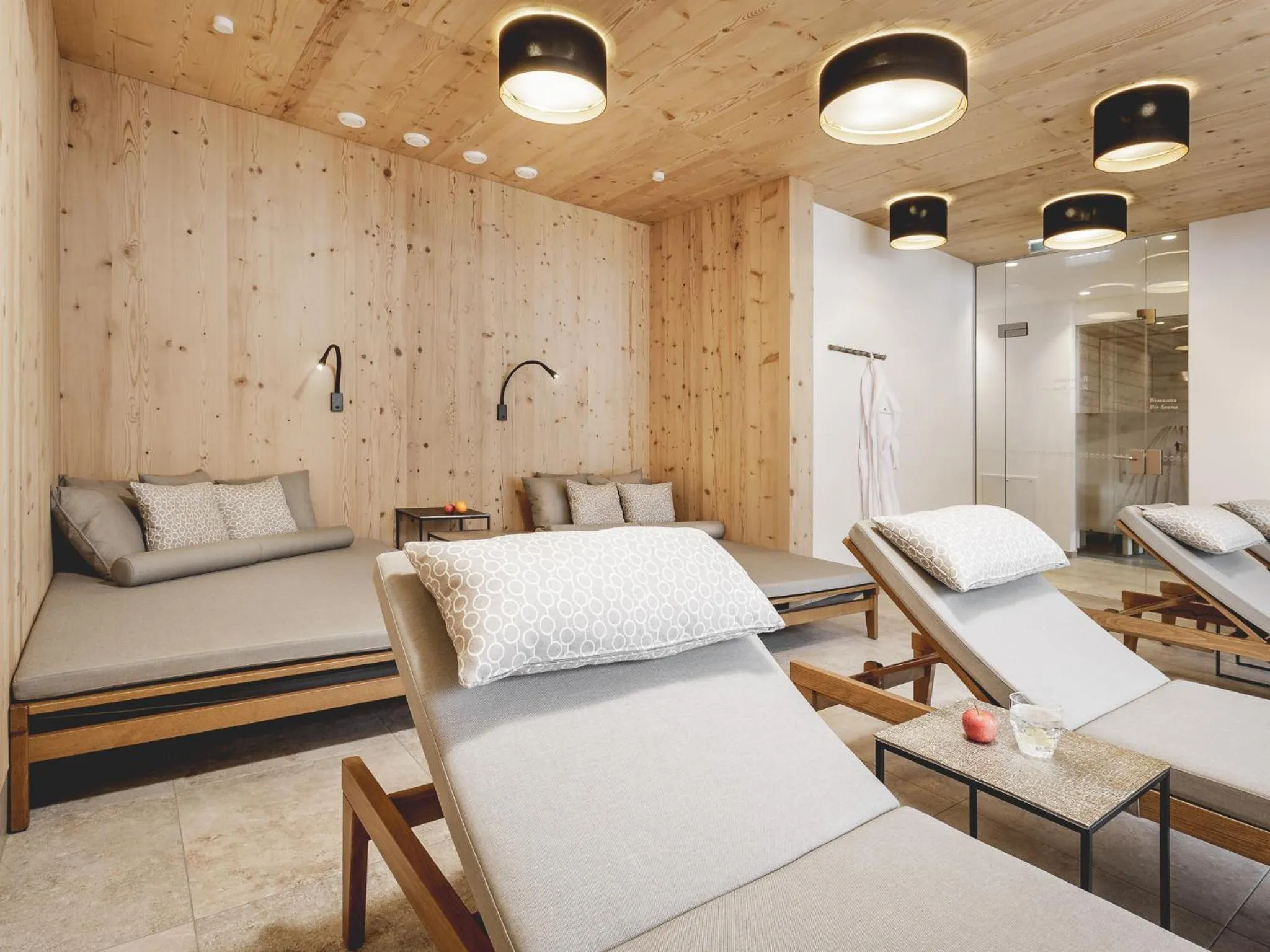 Sauna in Valentin Design Apartments