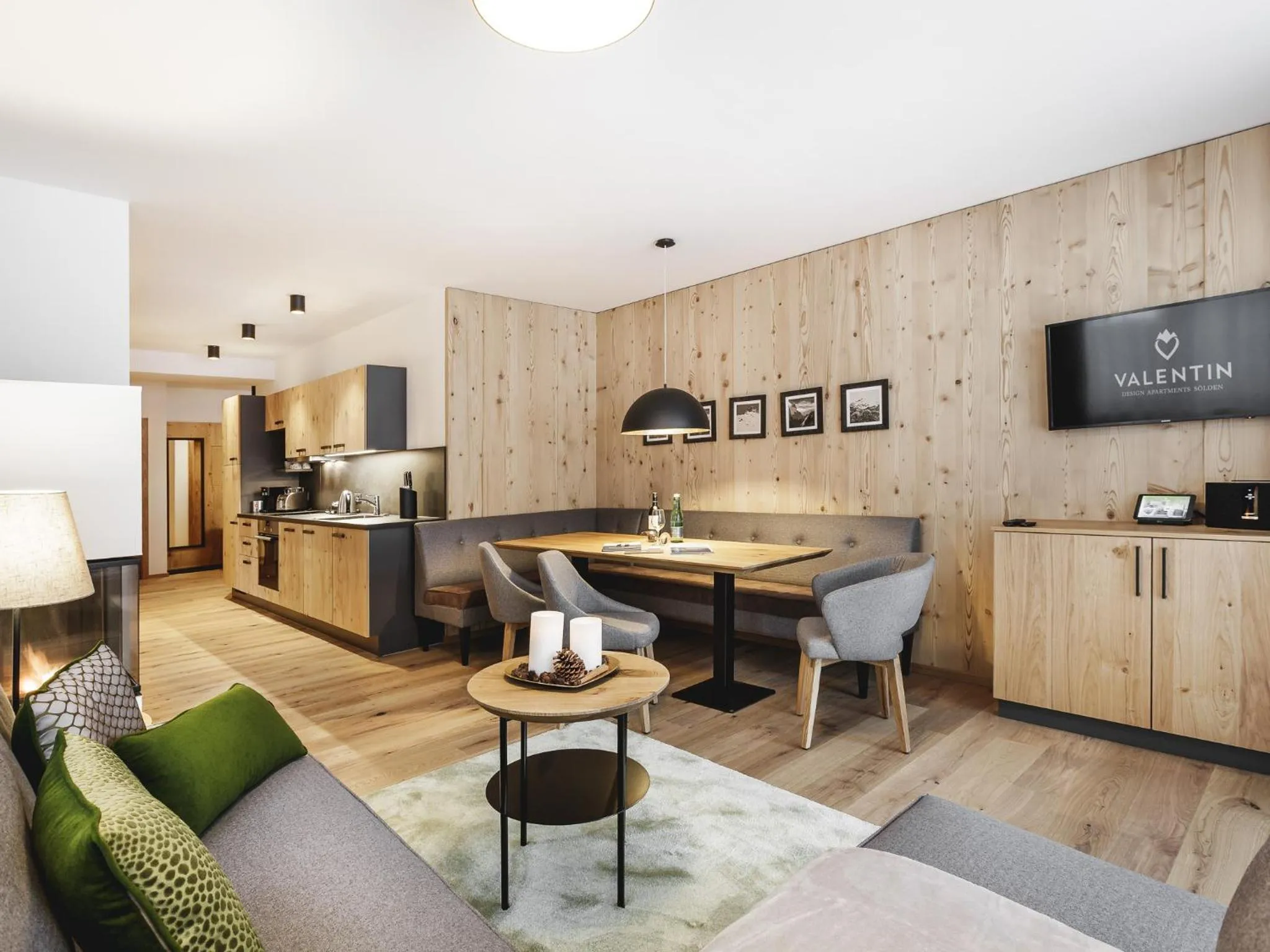 Kitchen or kitchenette in Valentin Design Apartments