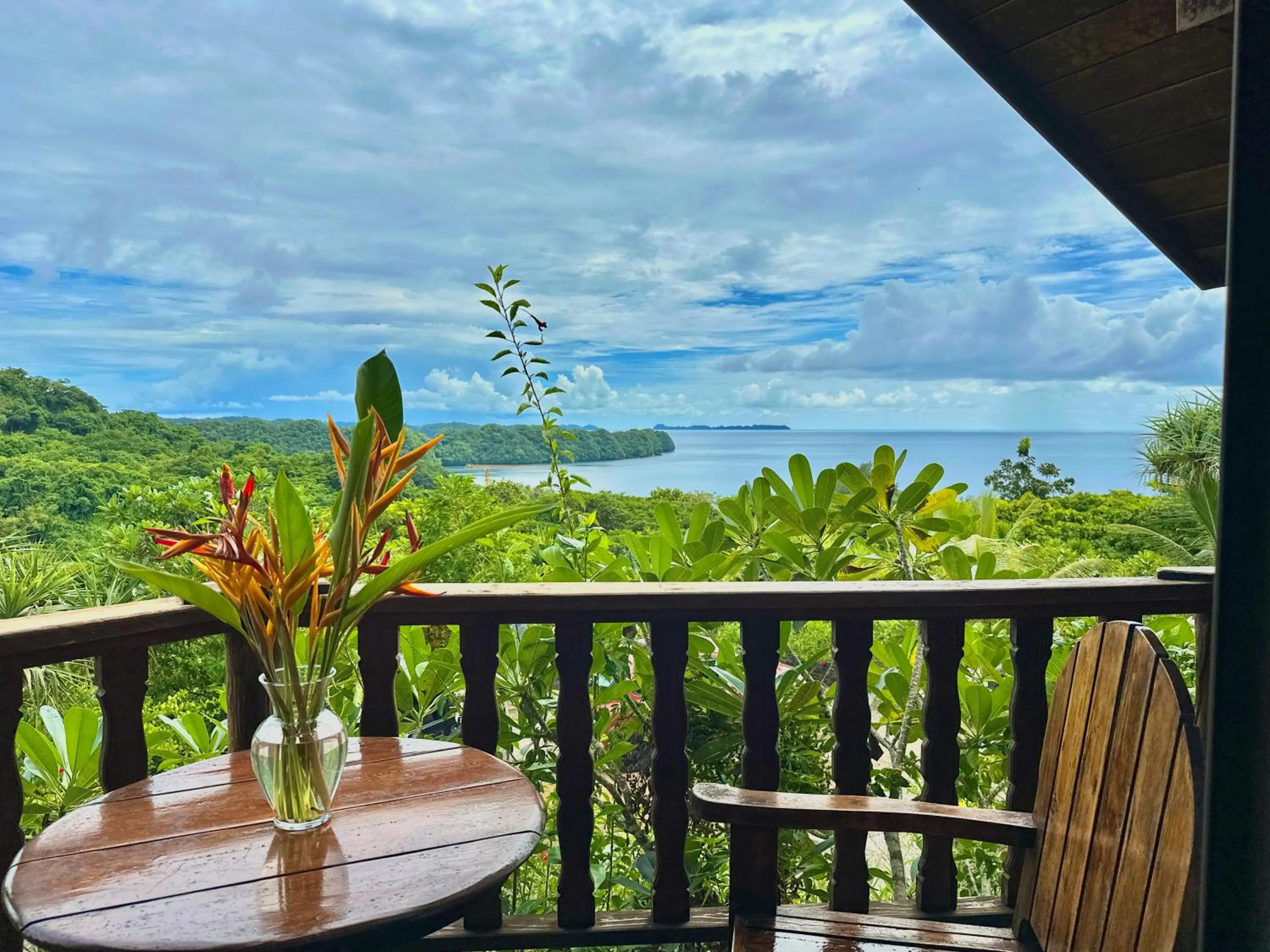 Balcony/Terrace in Palau Carolines Resort