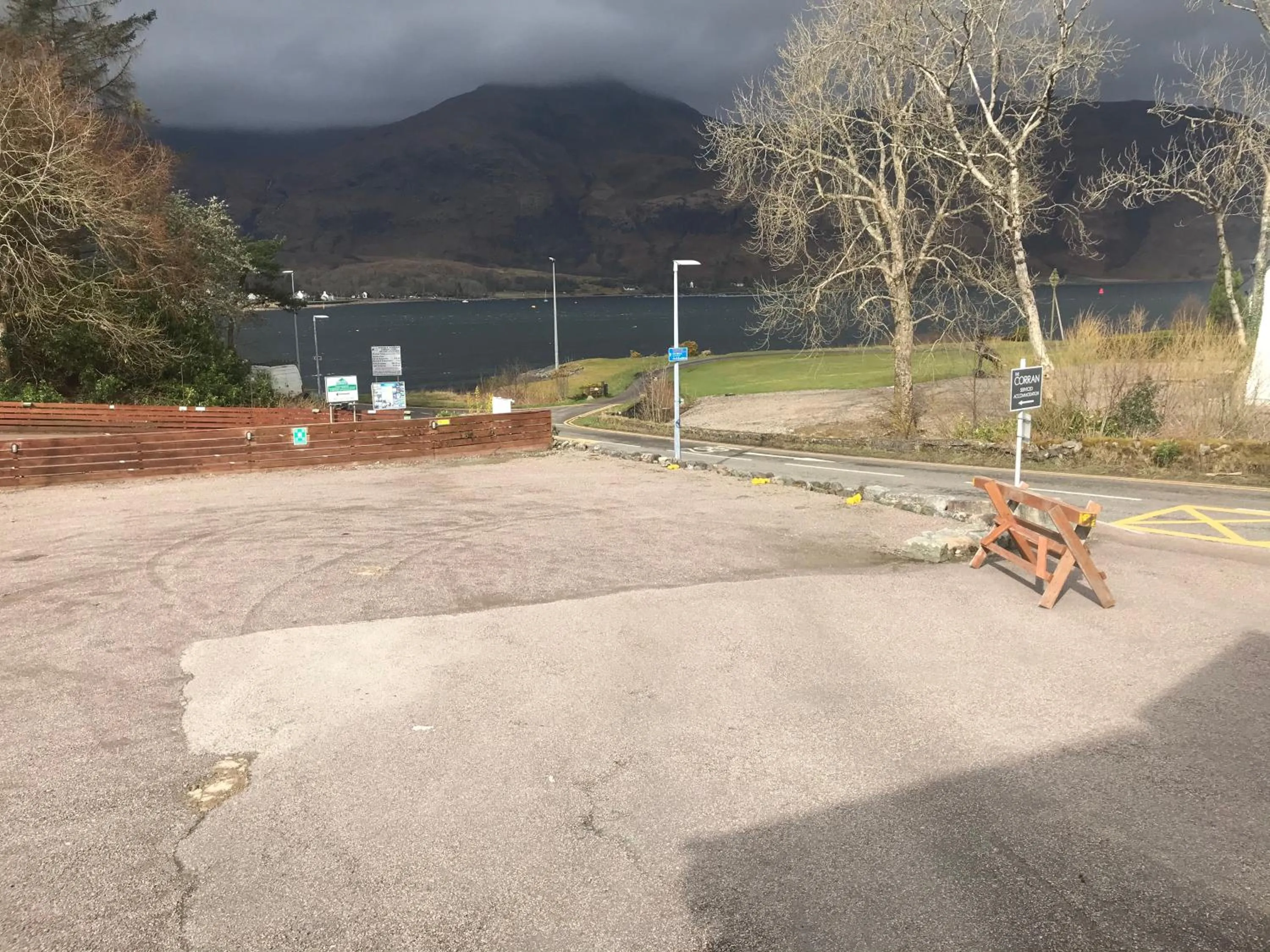 Sea view in The Corran