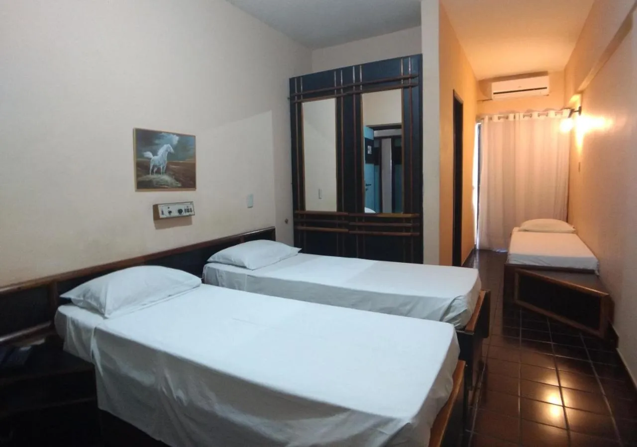 Bed in Hotel Praia da Sereia