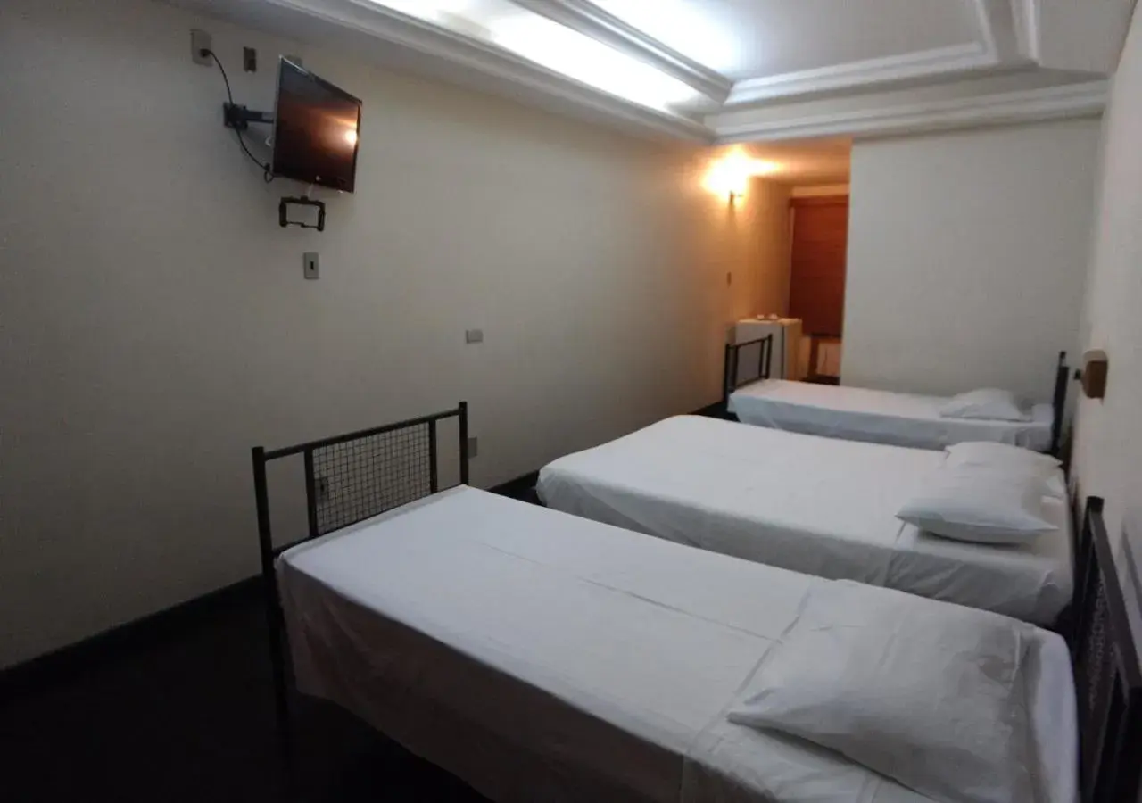 Bed in Hotel Praia da Sereia Bed in Hotel Praia da Sereia