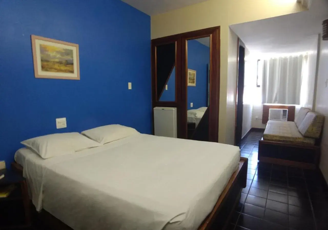 Bed in Hotel Praia da Sereia Bed in Hotel Praia da Sereia