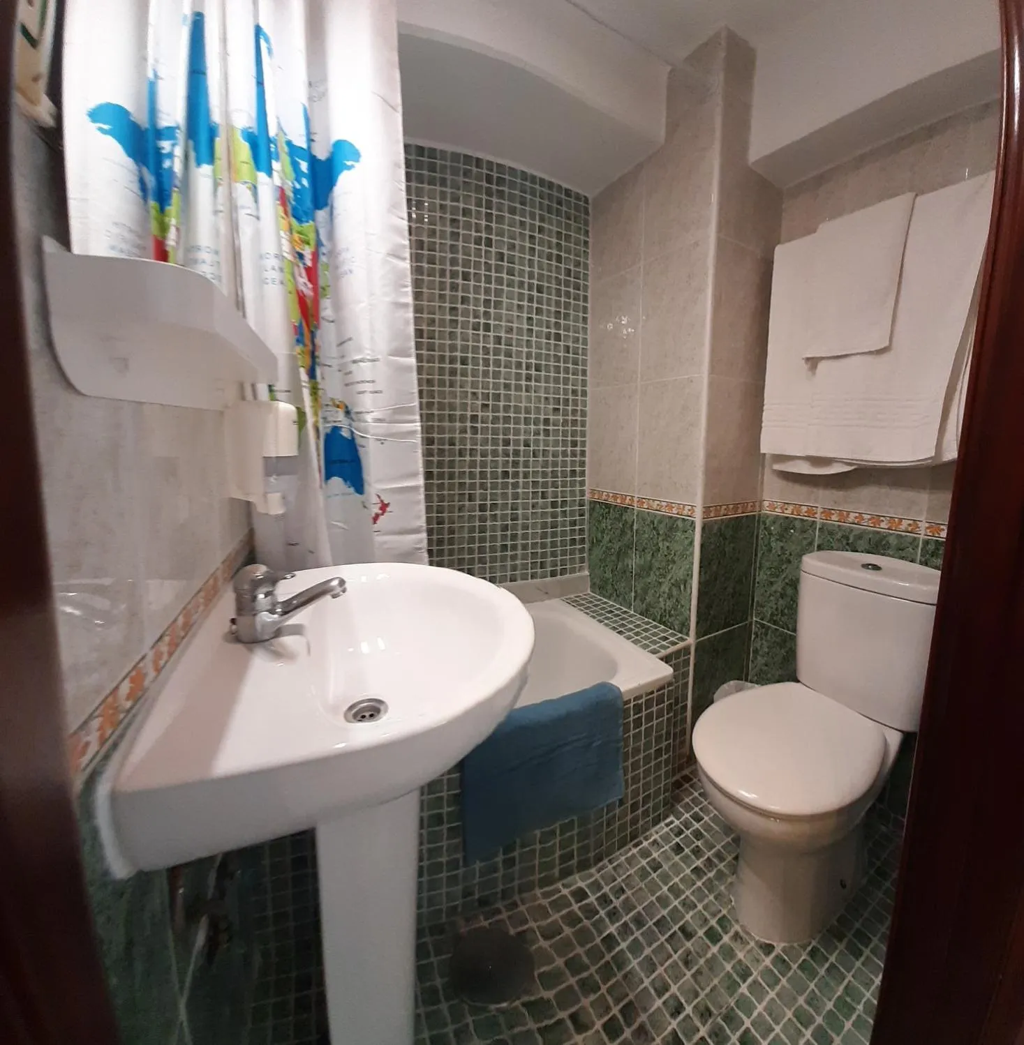 Bathroom in Hostal Verdemar