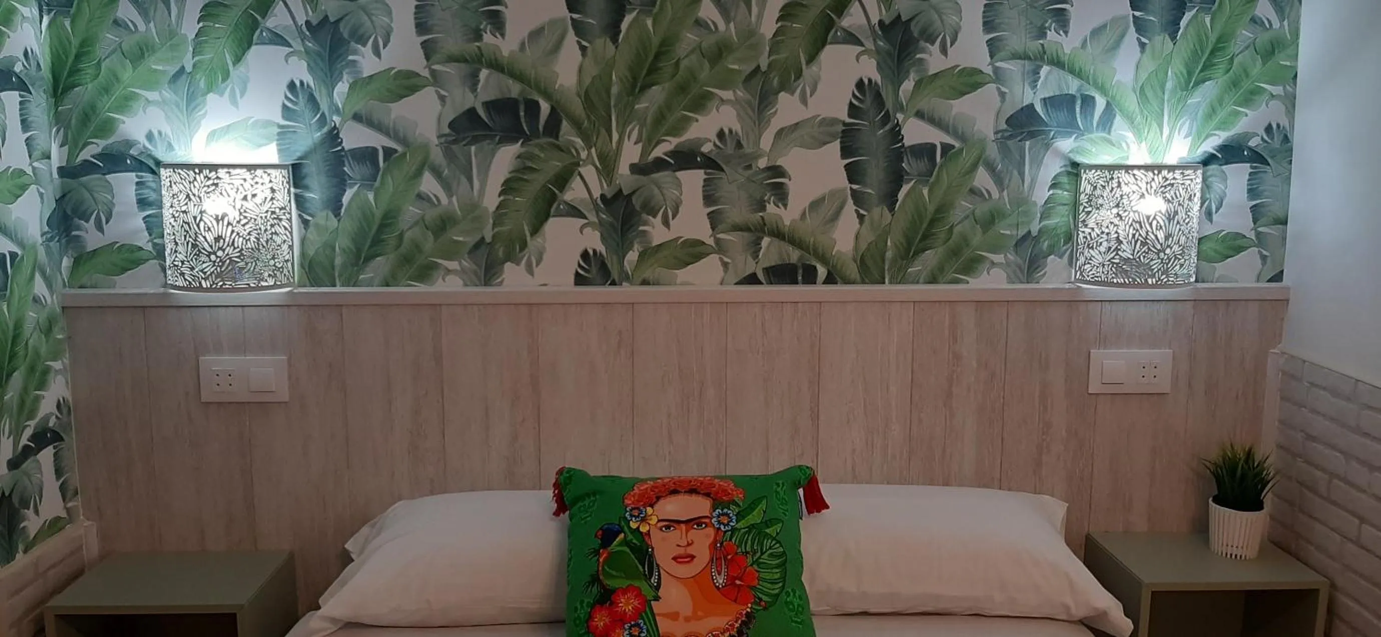 Bed in Hostal Verdemar