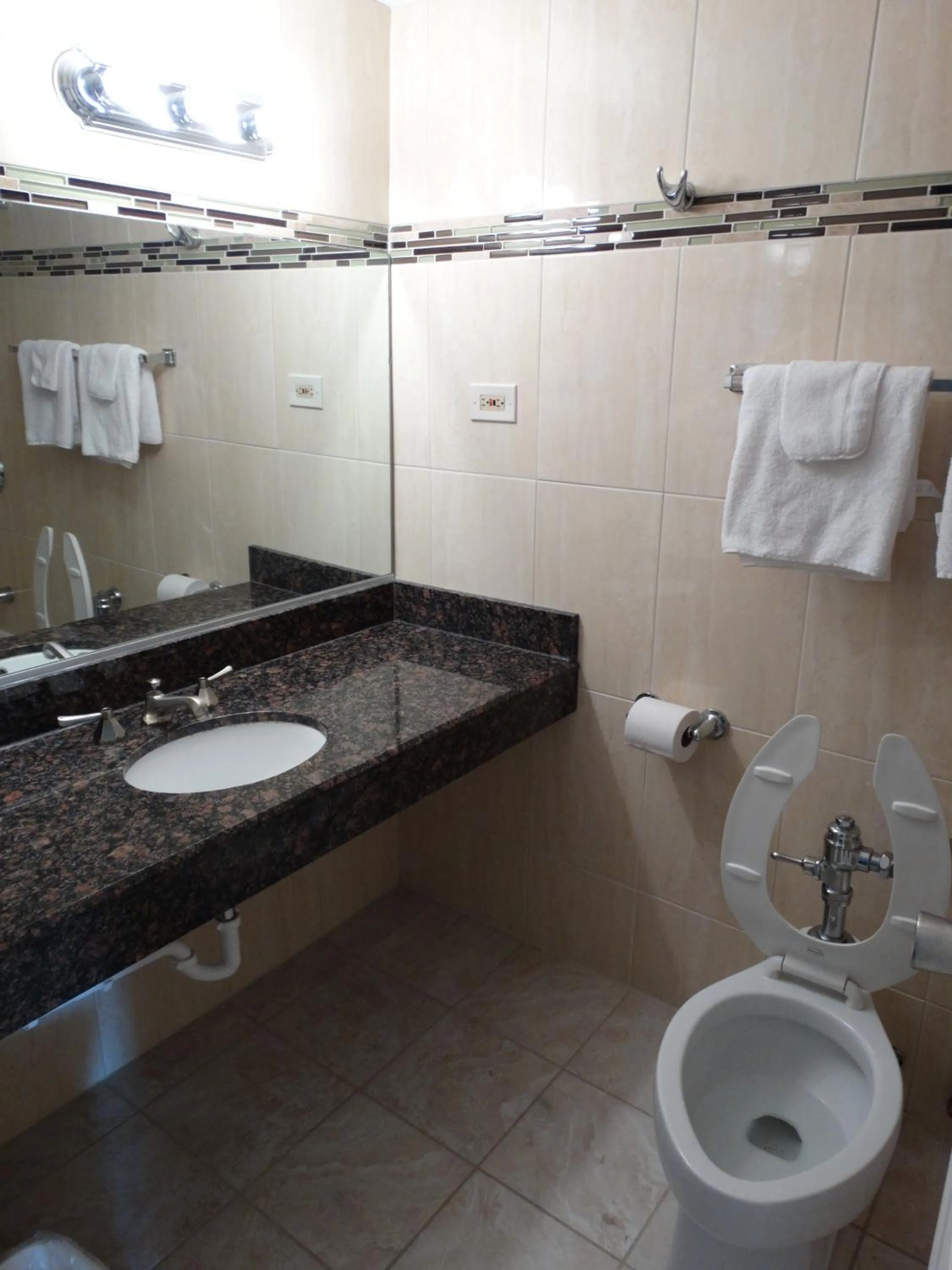 Bathroom in Colony Motel