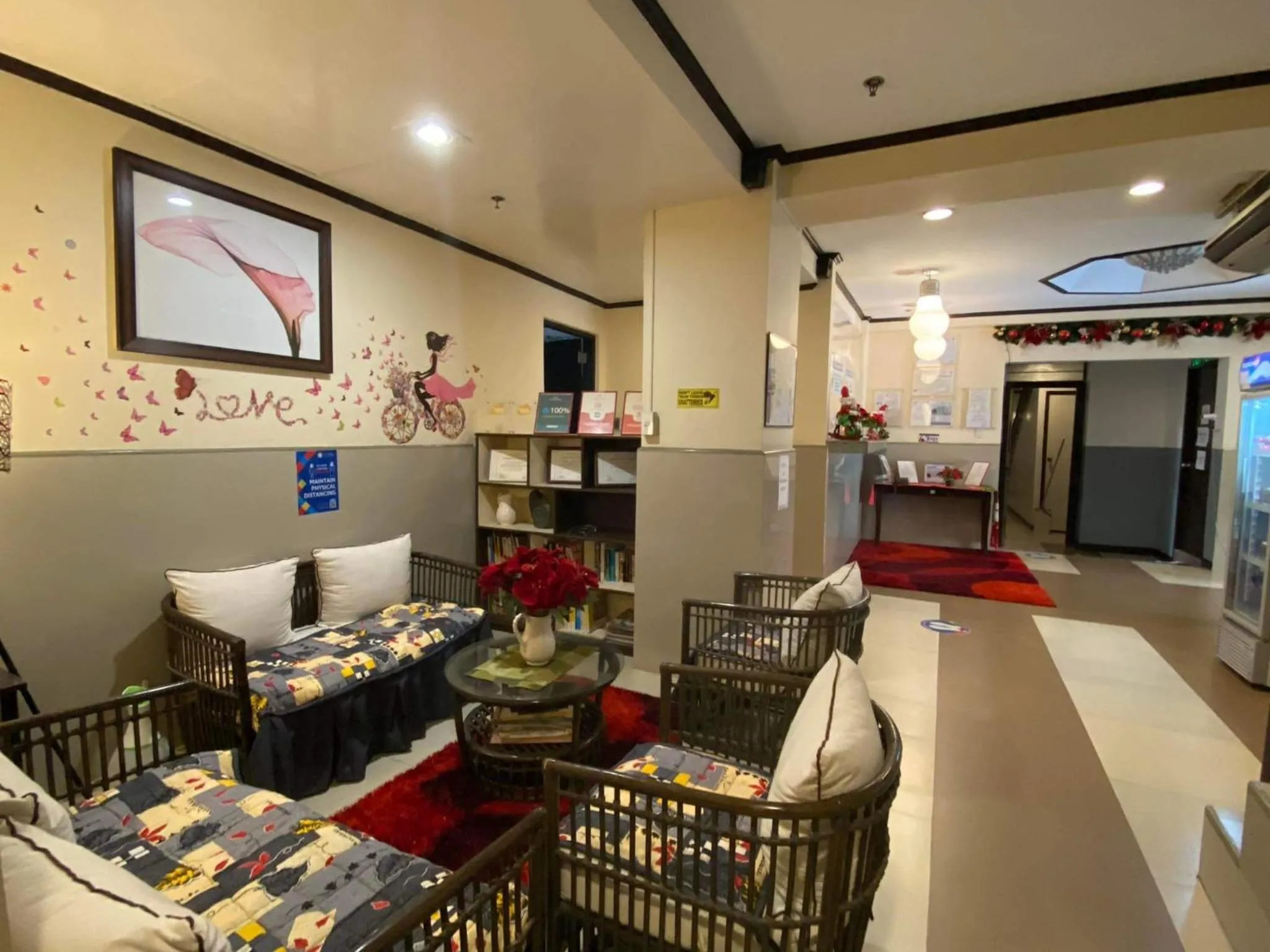 Lobby or reception in Amax Inn Makati