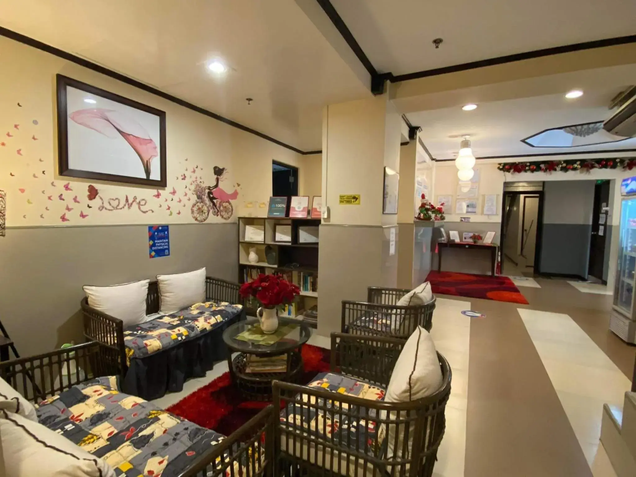 Lobby or reception in Amax Inn Makati Lobby or reception in Amax Inn Makati