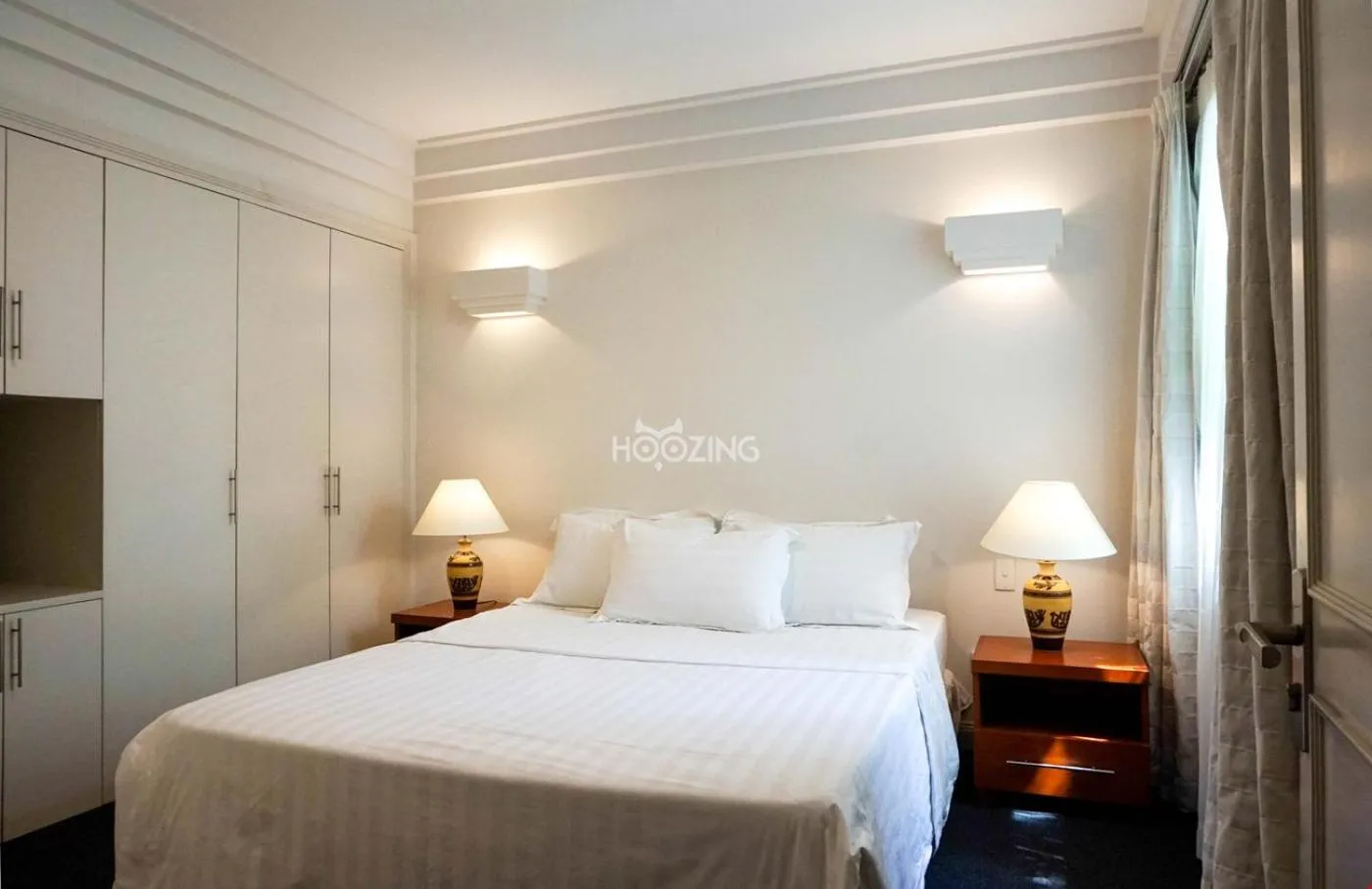 Bed in Downtown Retro Serviced Apartment