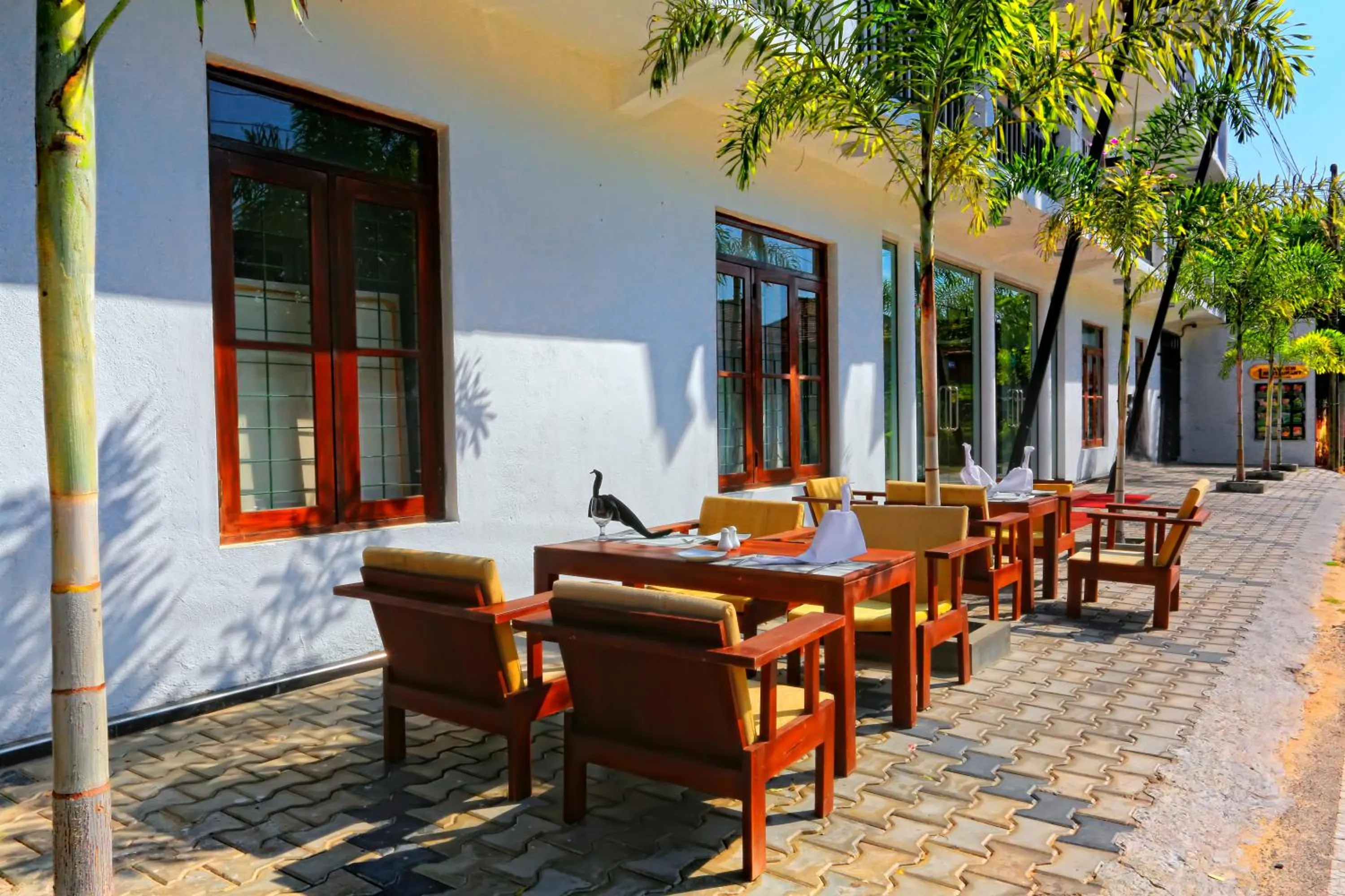 Patio in Asian Grand Hotel