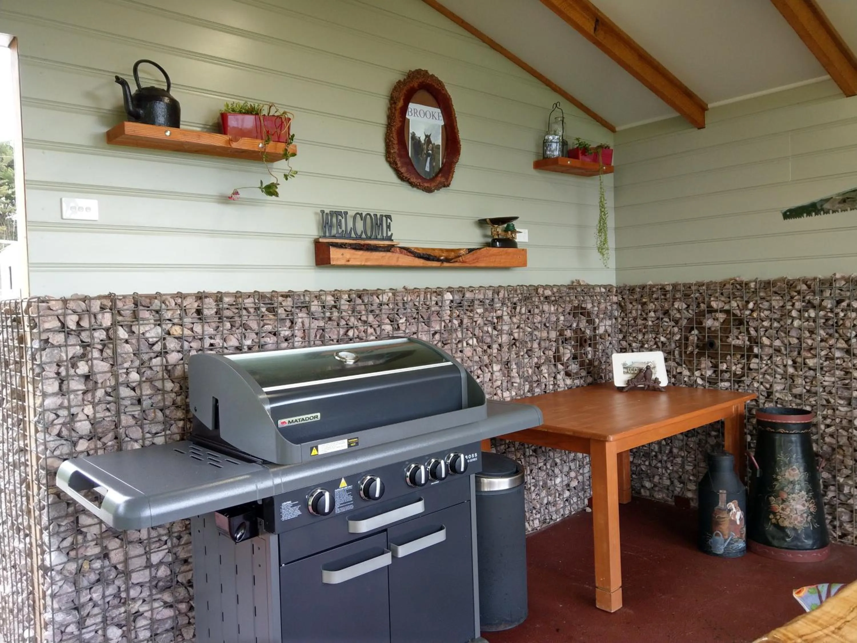 BBQ facilities in Cradle at Casa Blanca Country Retreat