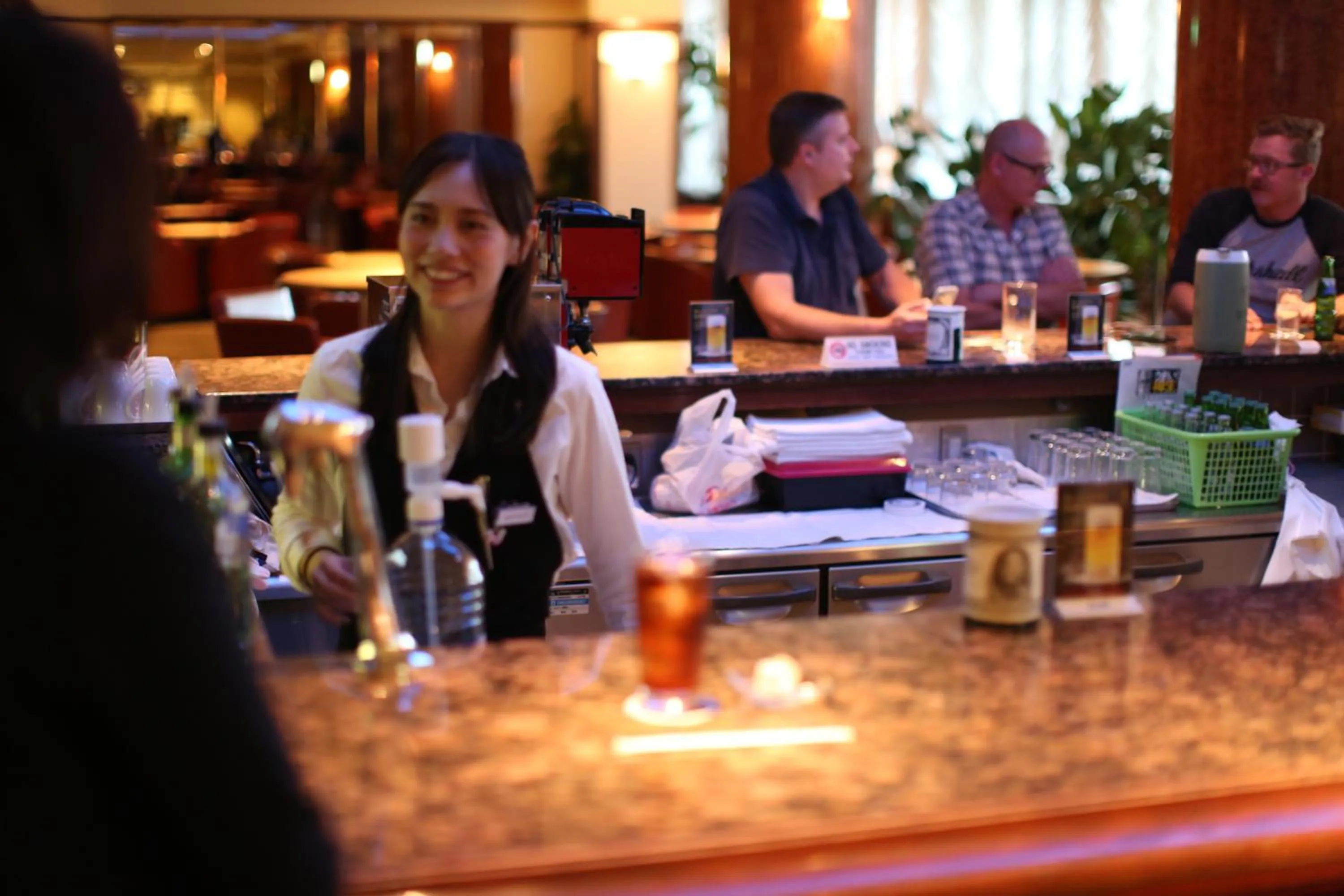 Lounge or bar in Hotel New Yokosuka