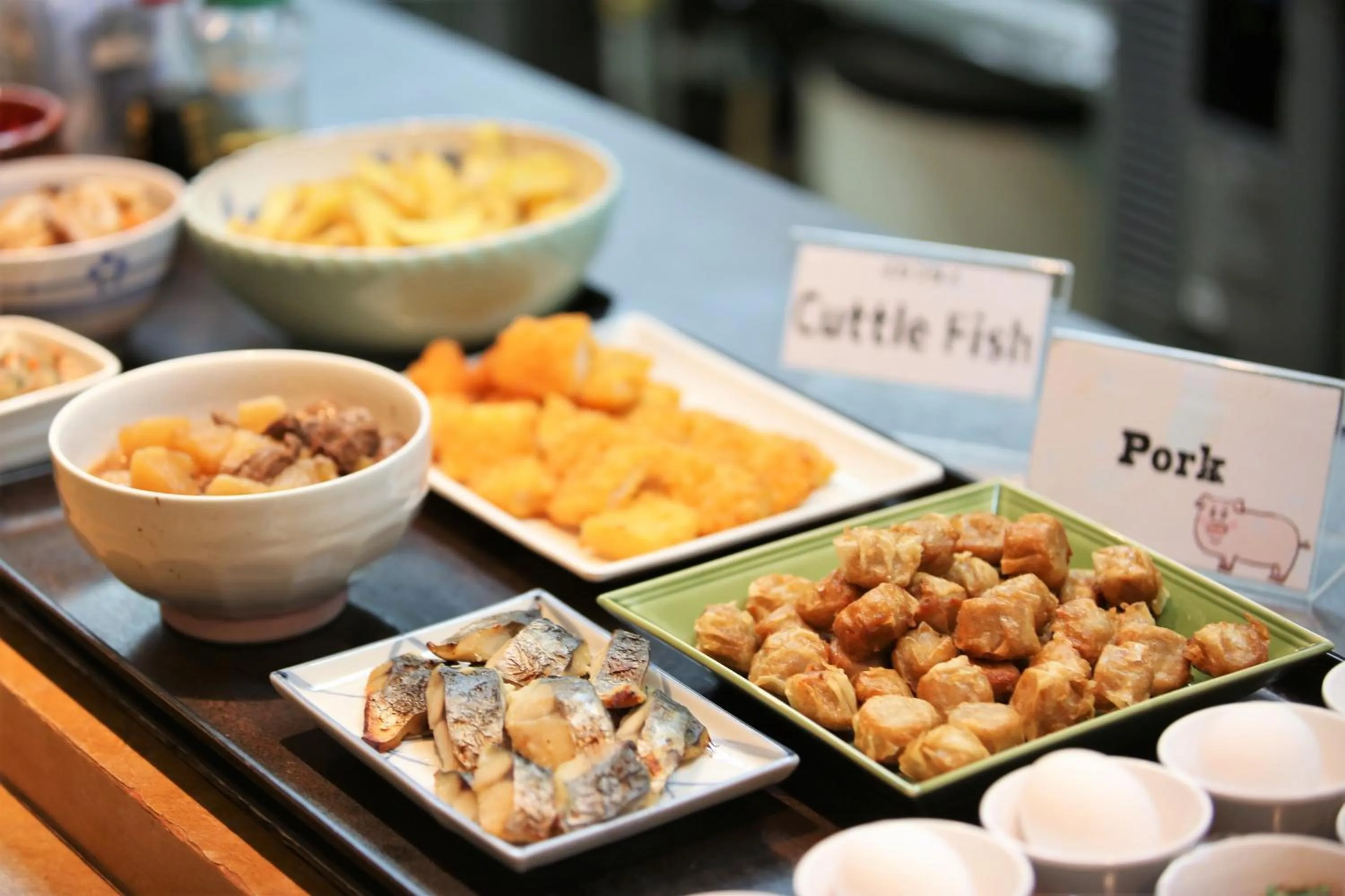 Food and drinks in Hotel New Yokosuka