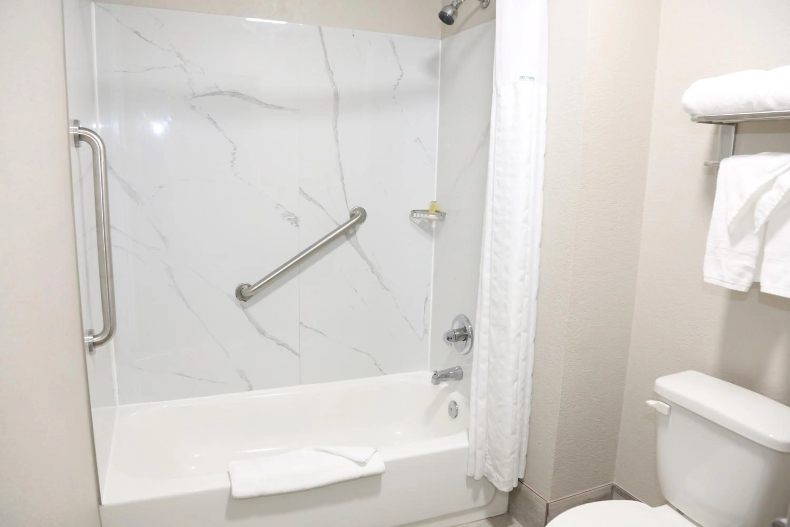 Shower in Days Inn by Wyndham Monroe, Louisiana