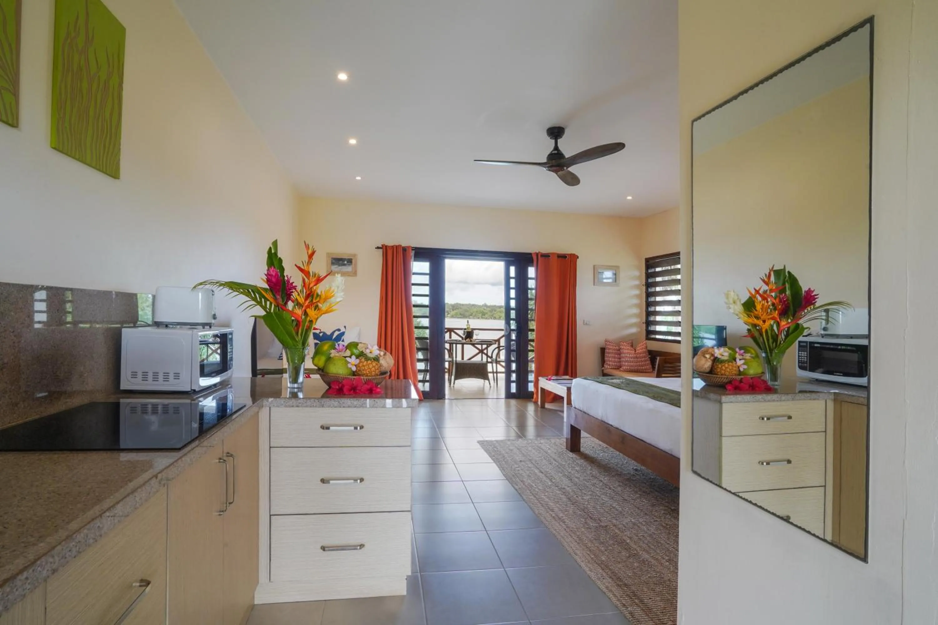 Kitchen or kitchenette in Nasama Resort