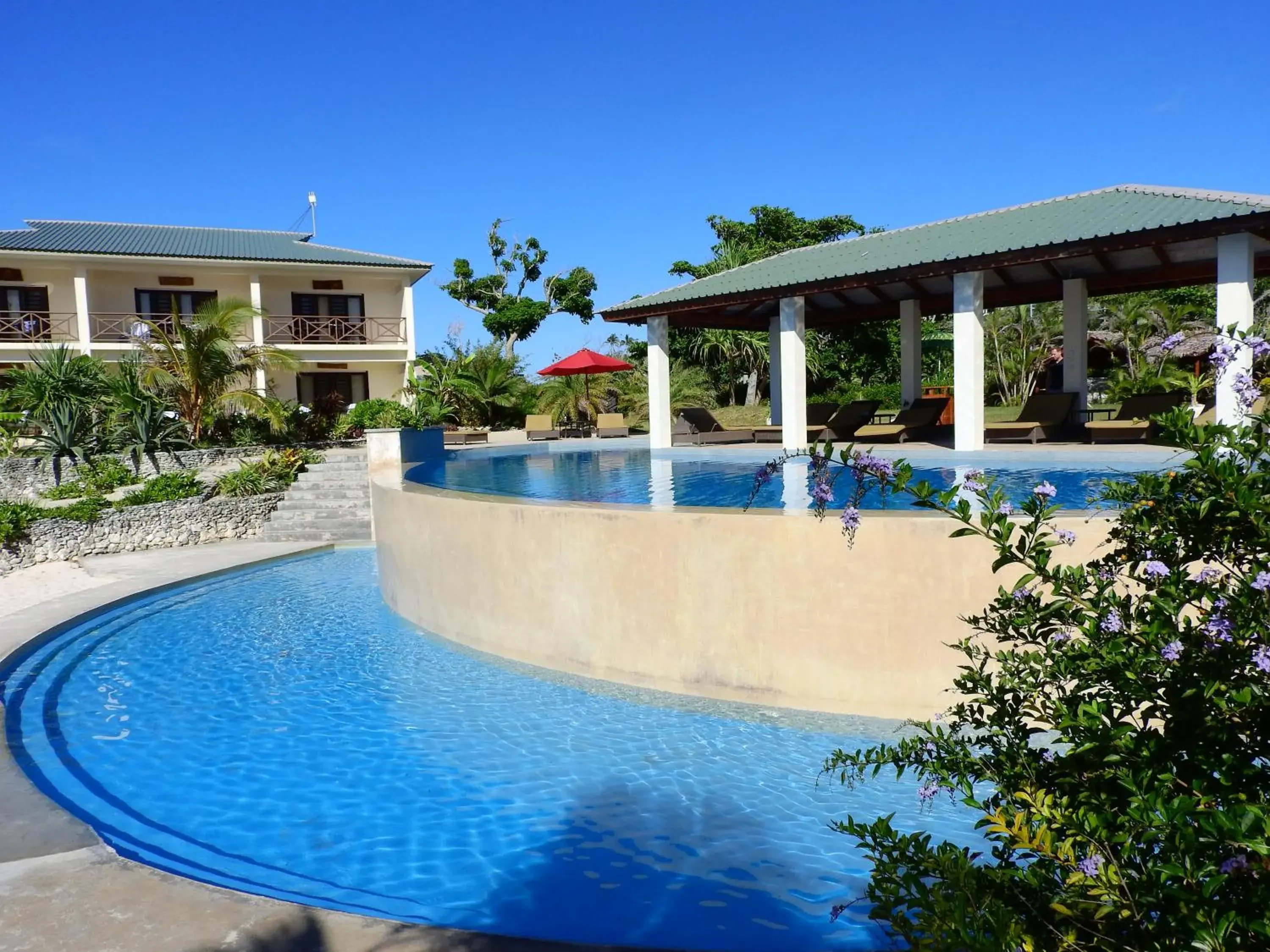 Swimming pool in Nasama Resort Swimming pool in Nasama Resort