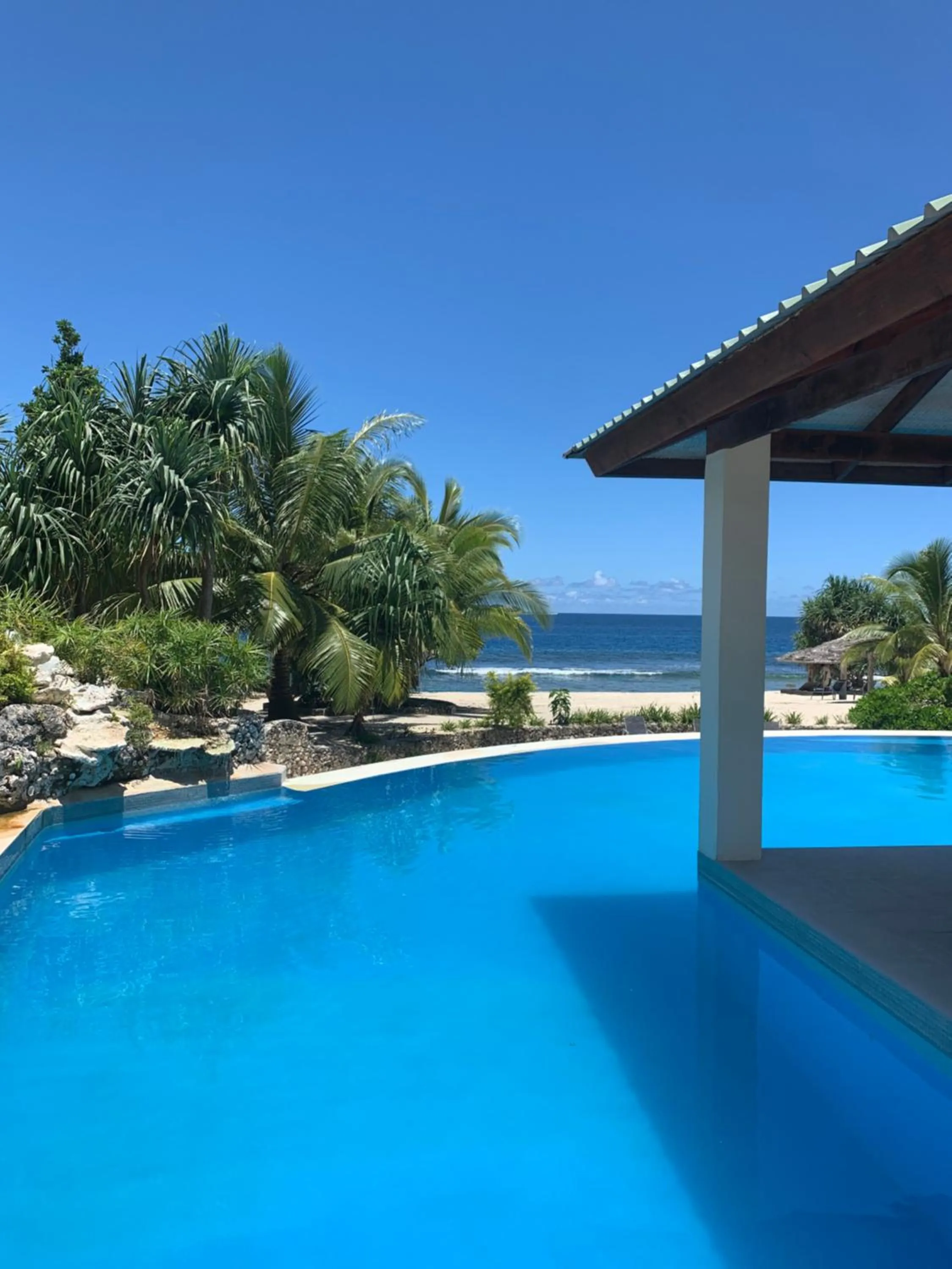 Pool view in Nasama Resort