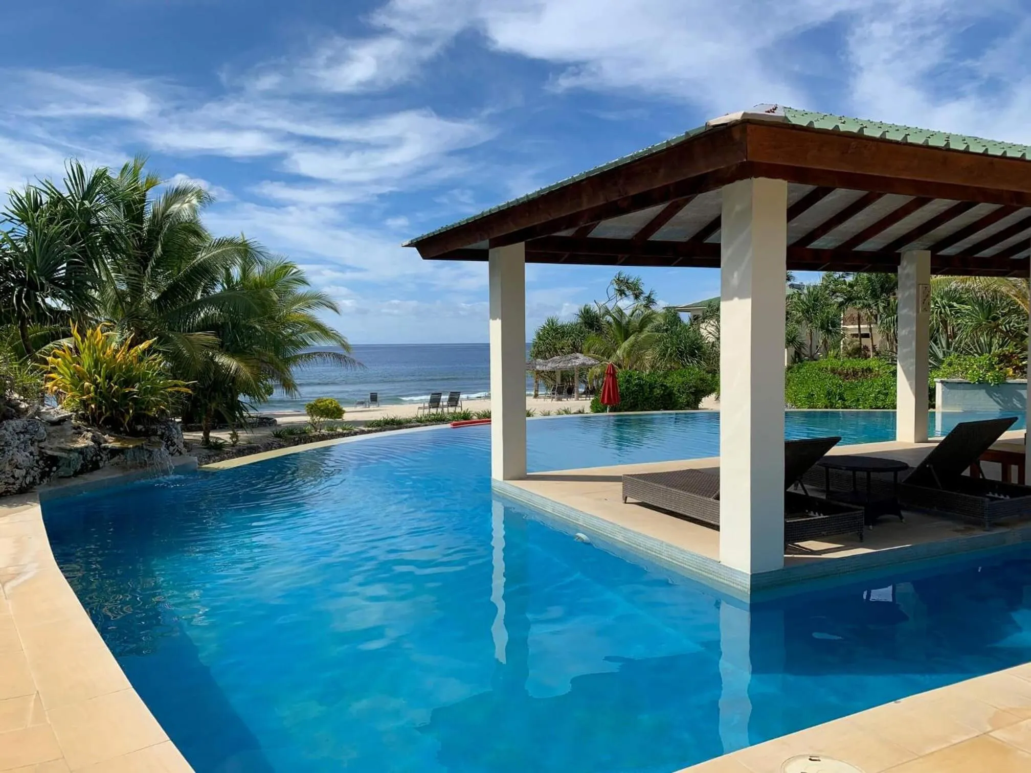 Swimming pool in Nasama Resort