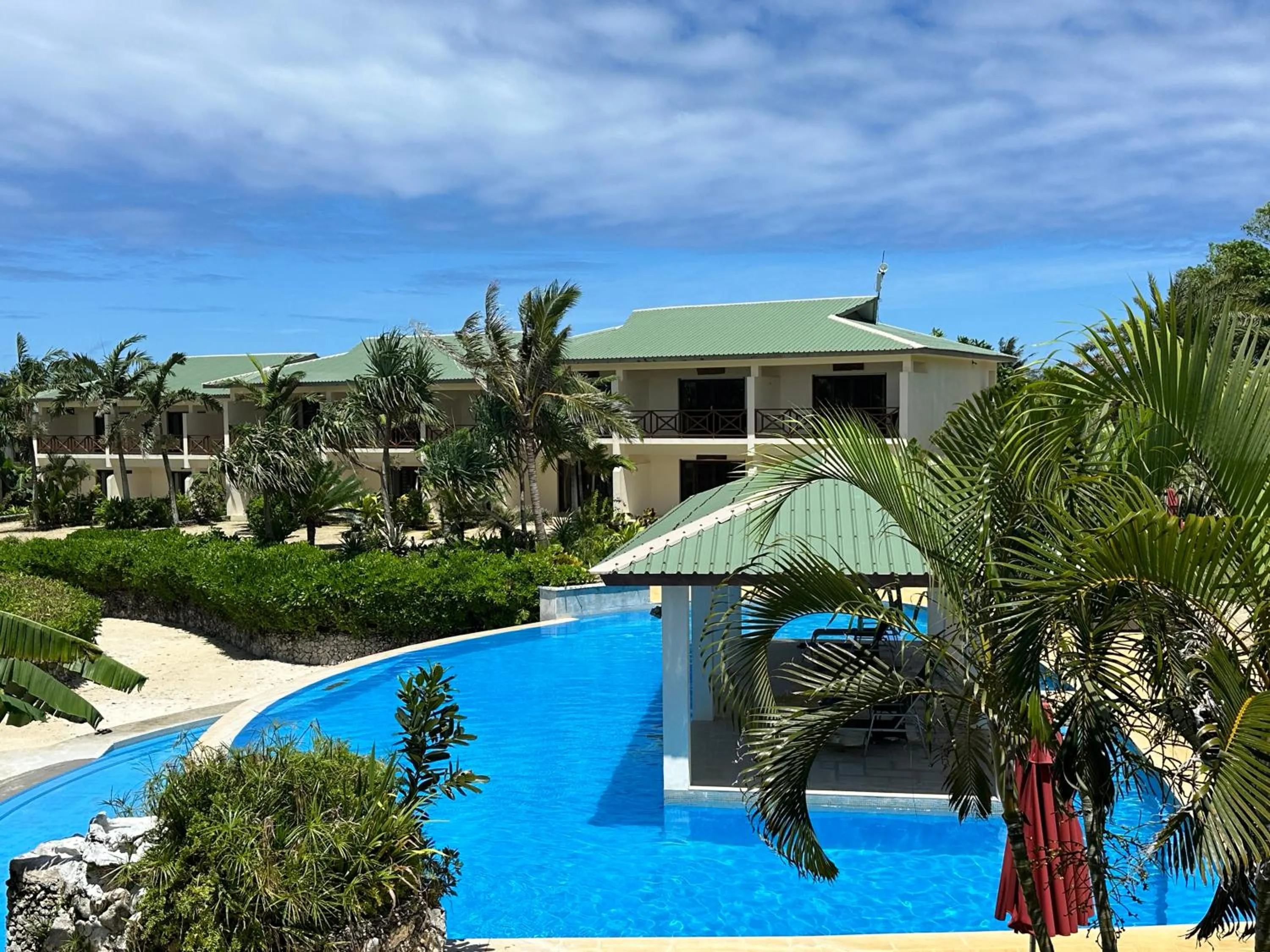 Pool view in Nasama Resort