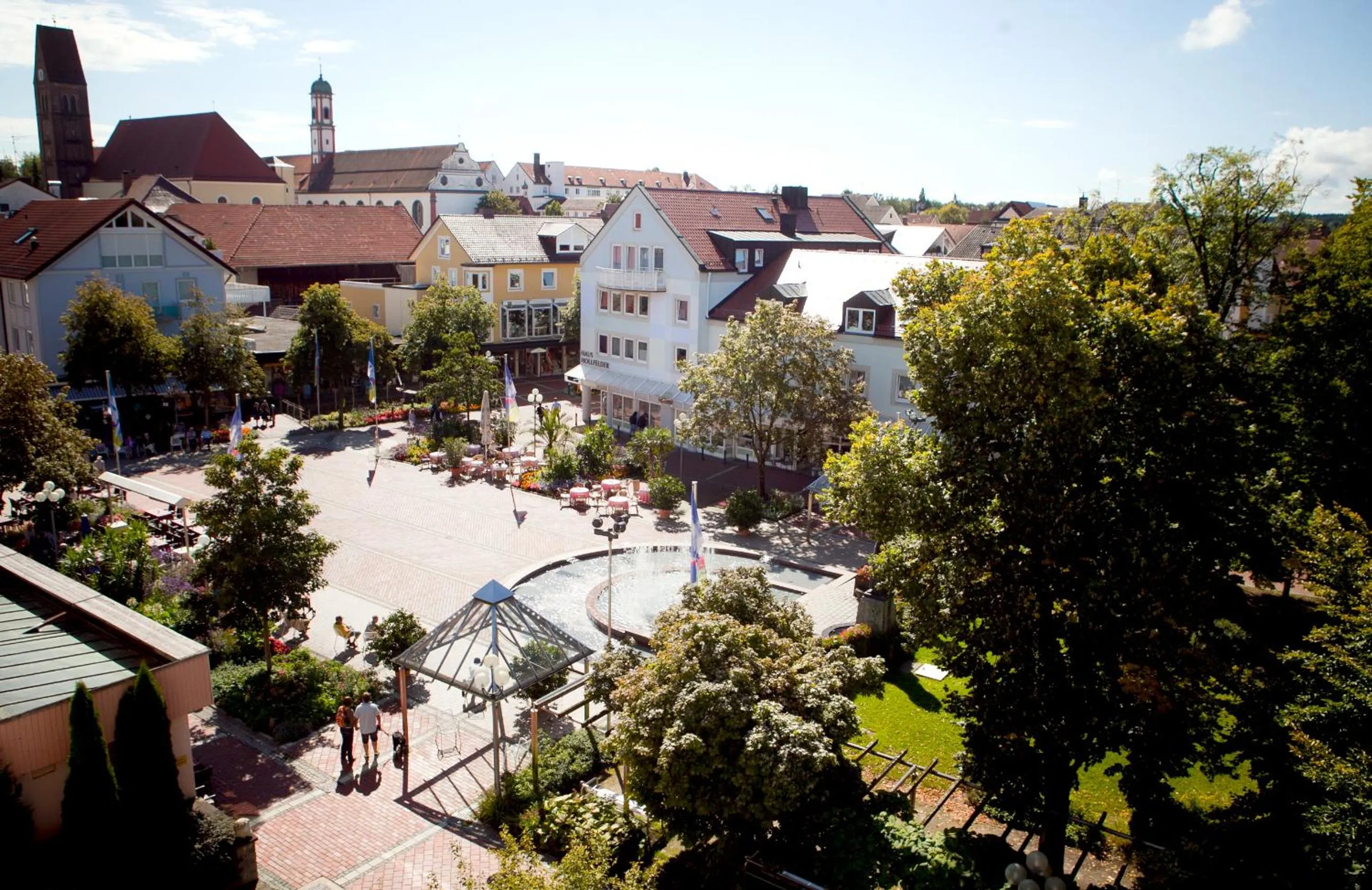 View (from property/room) in Kurhotel Roswitha