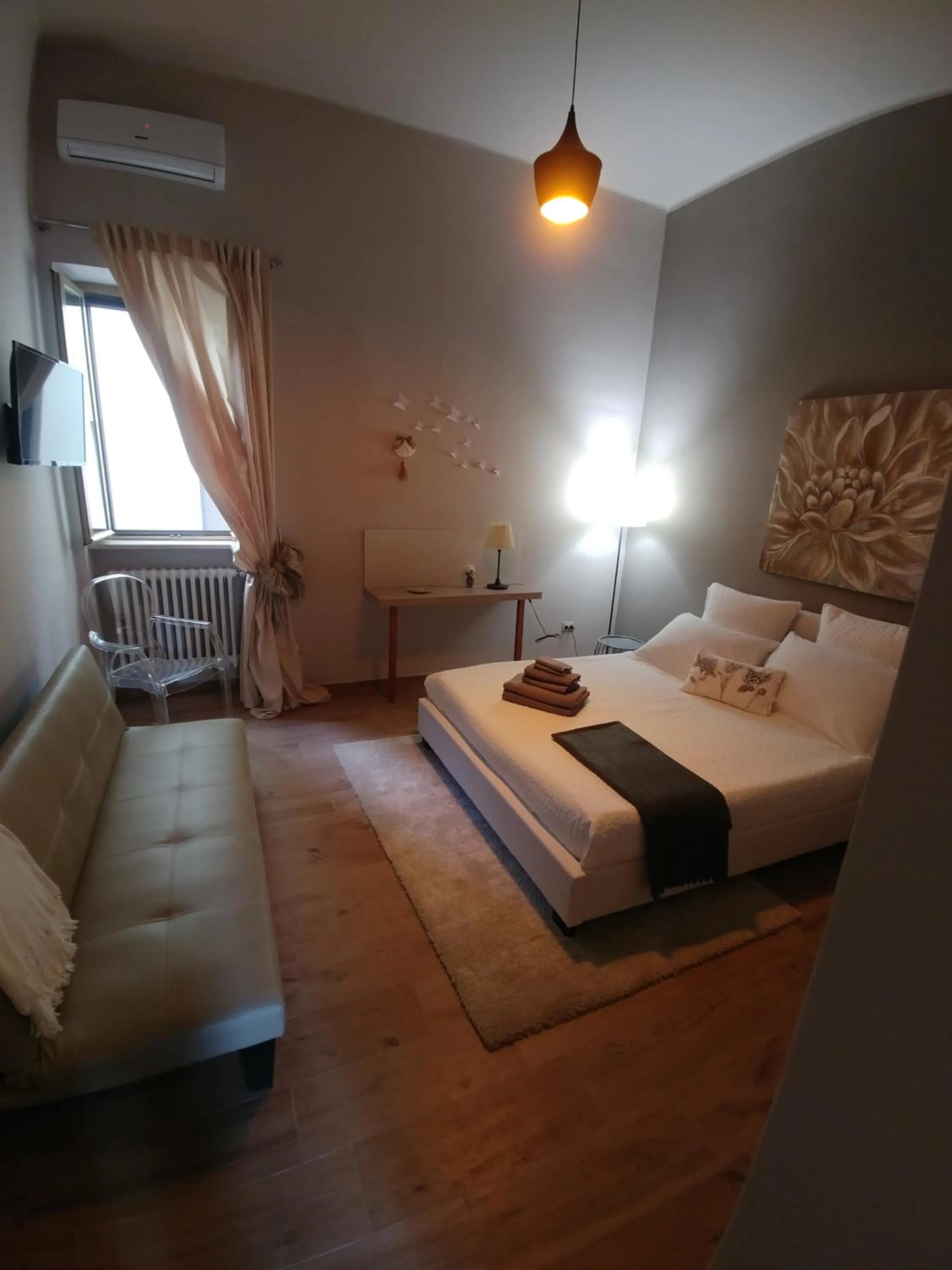 Bed in Diadumeno Superior Apartment