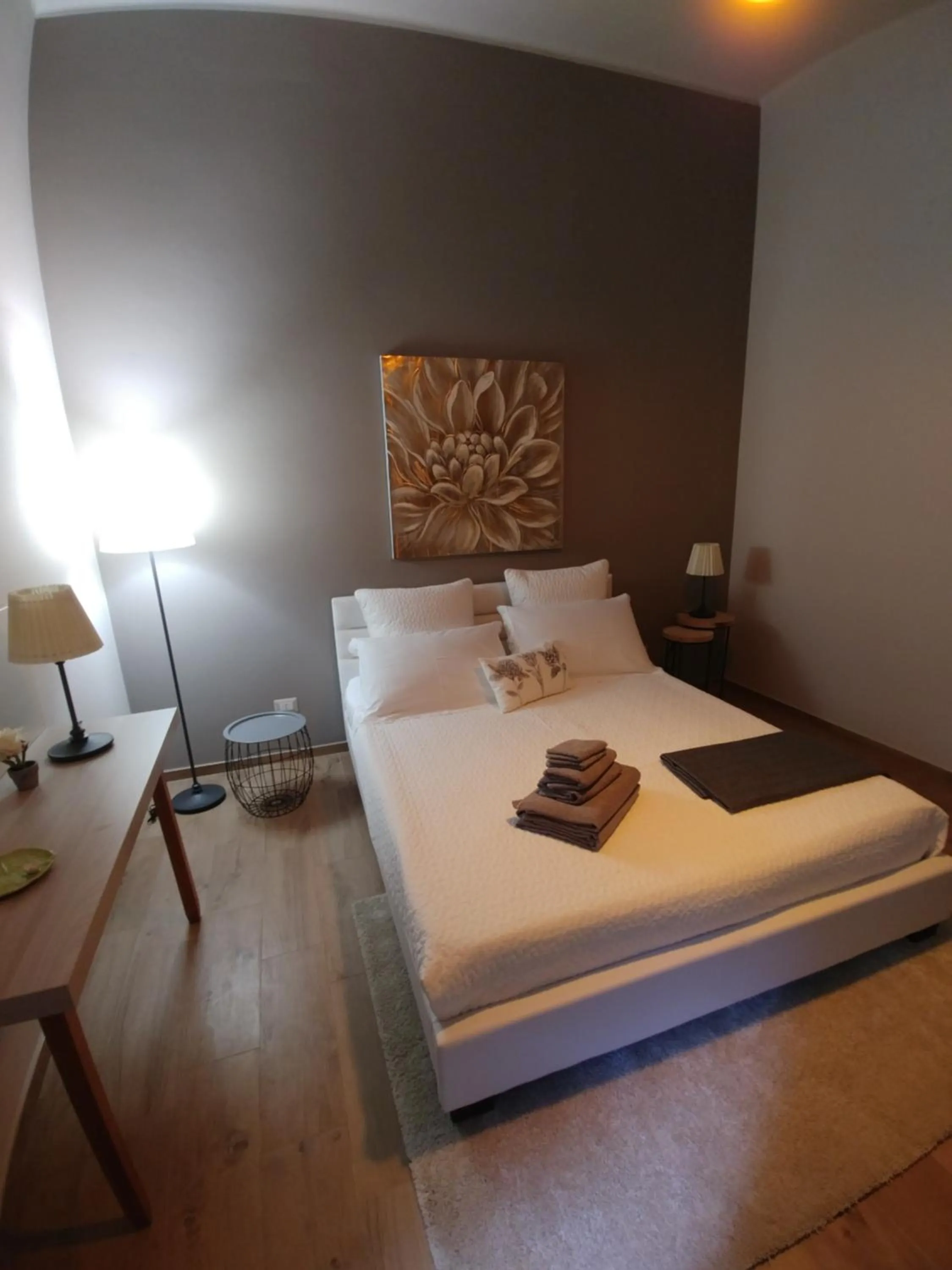 Bed in Diadumeno Superior Apartment