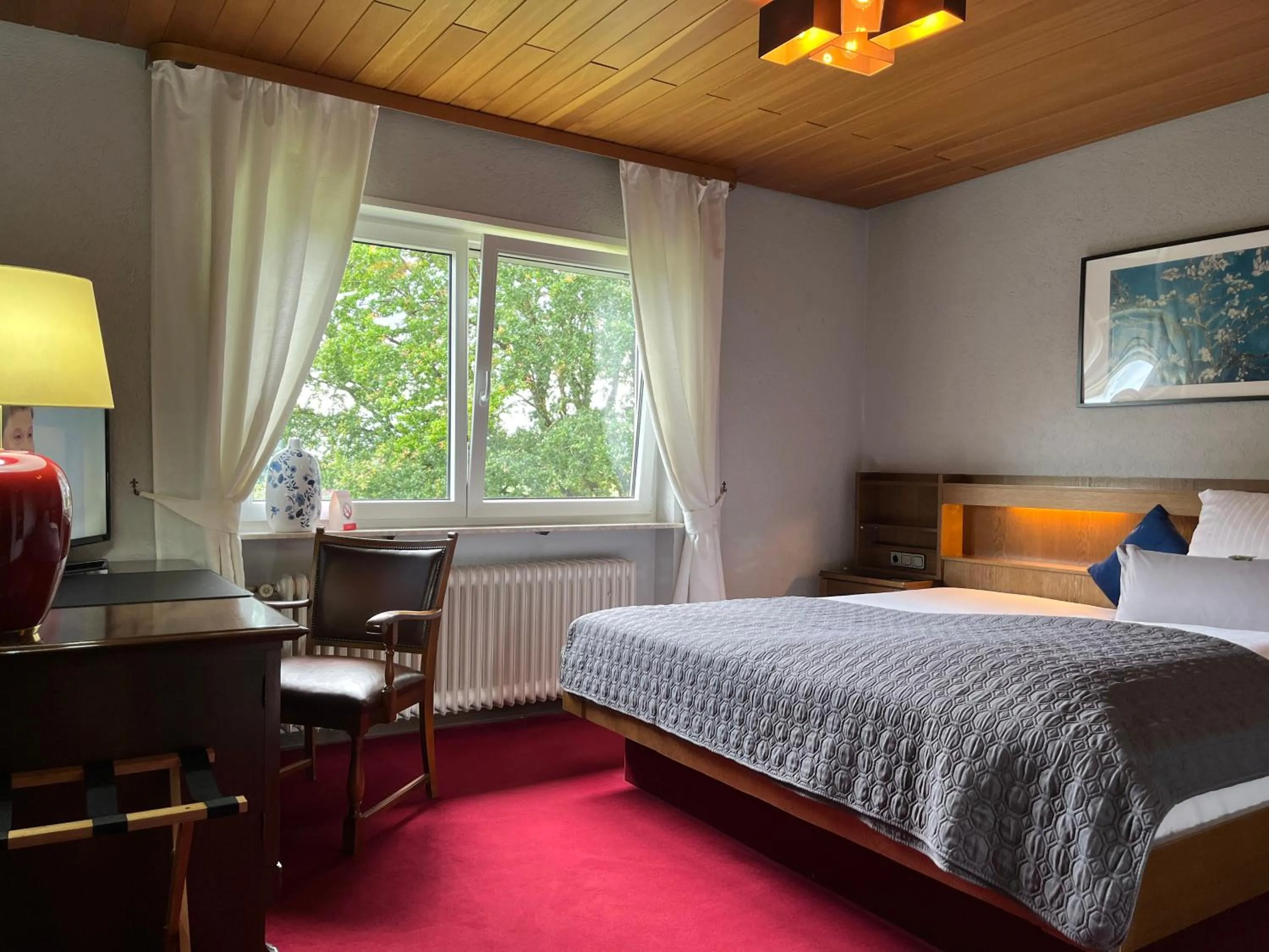 Bed in Hotel-Restaurant Berghof