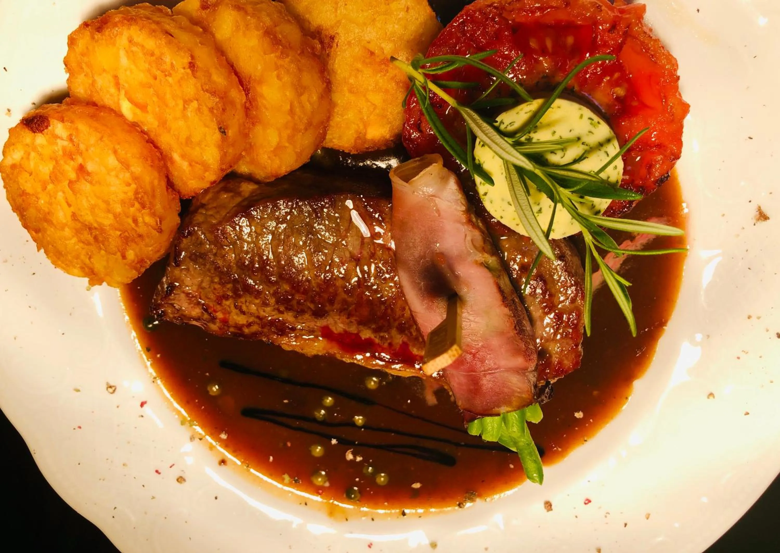 Restaurant/places to eat in Hotel-Restaurant Berghof