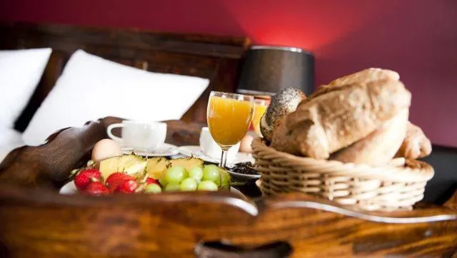 Bed in Riverside Hotel