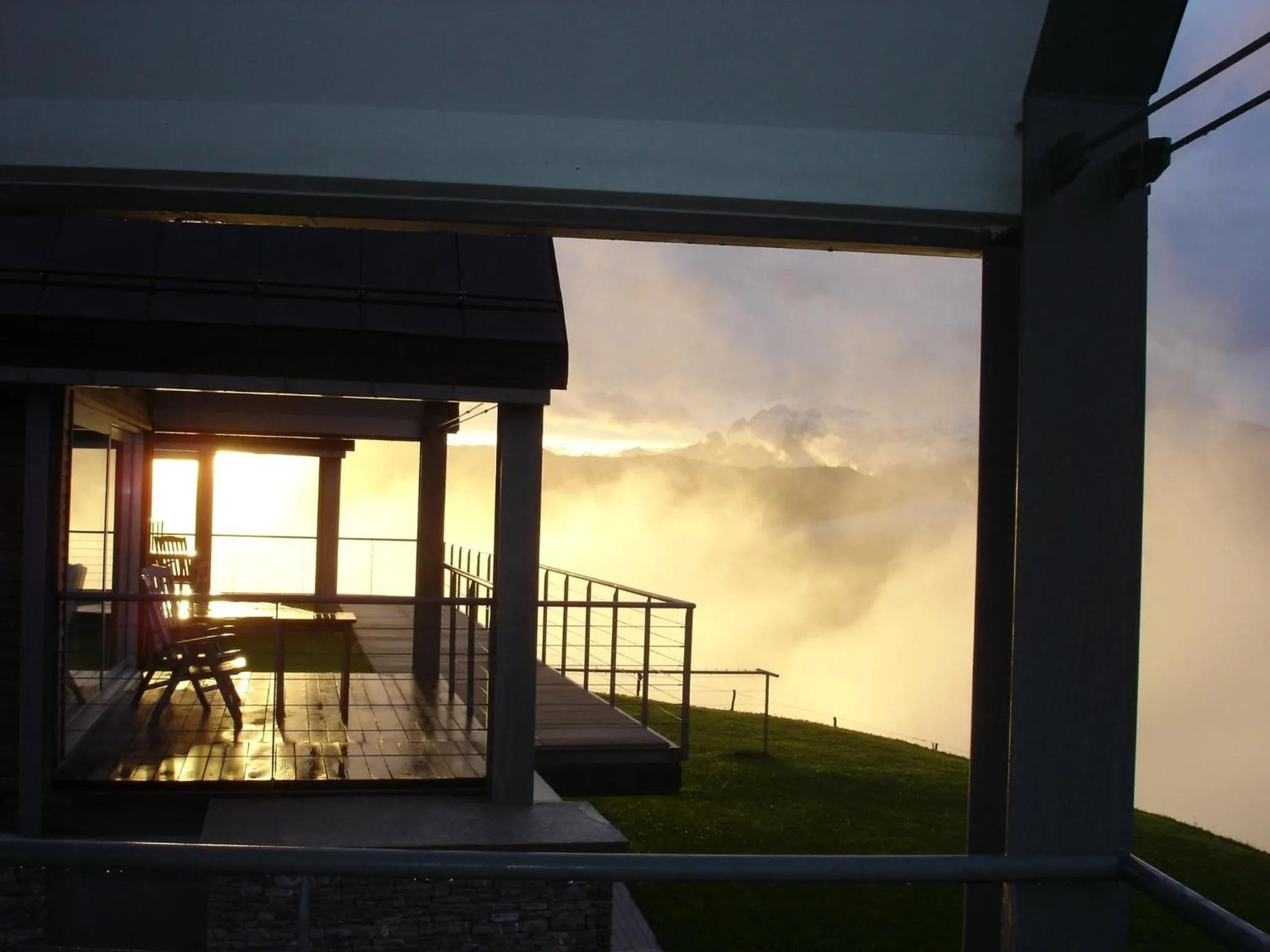 Garden in Nebesa Chalets