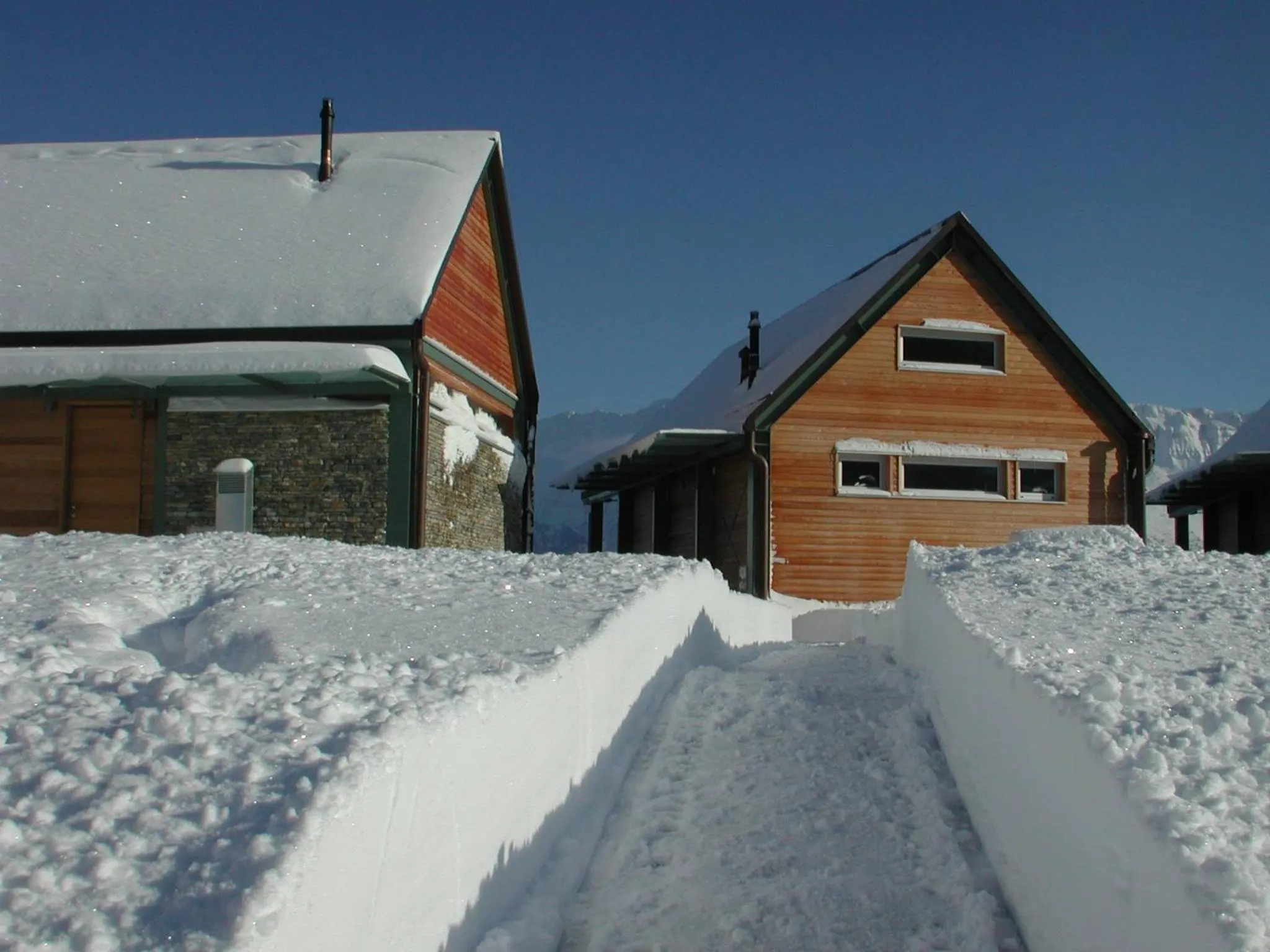 Facade/entrance in Nebesa Chalets