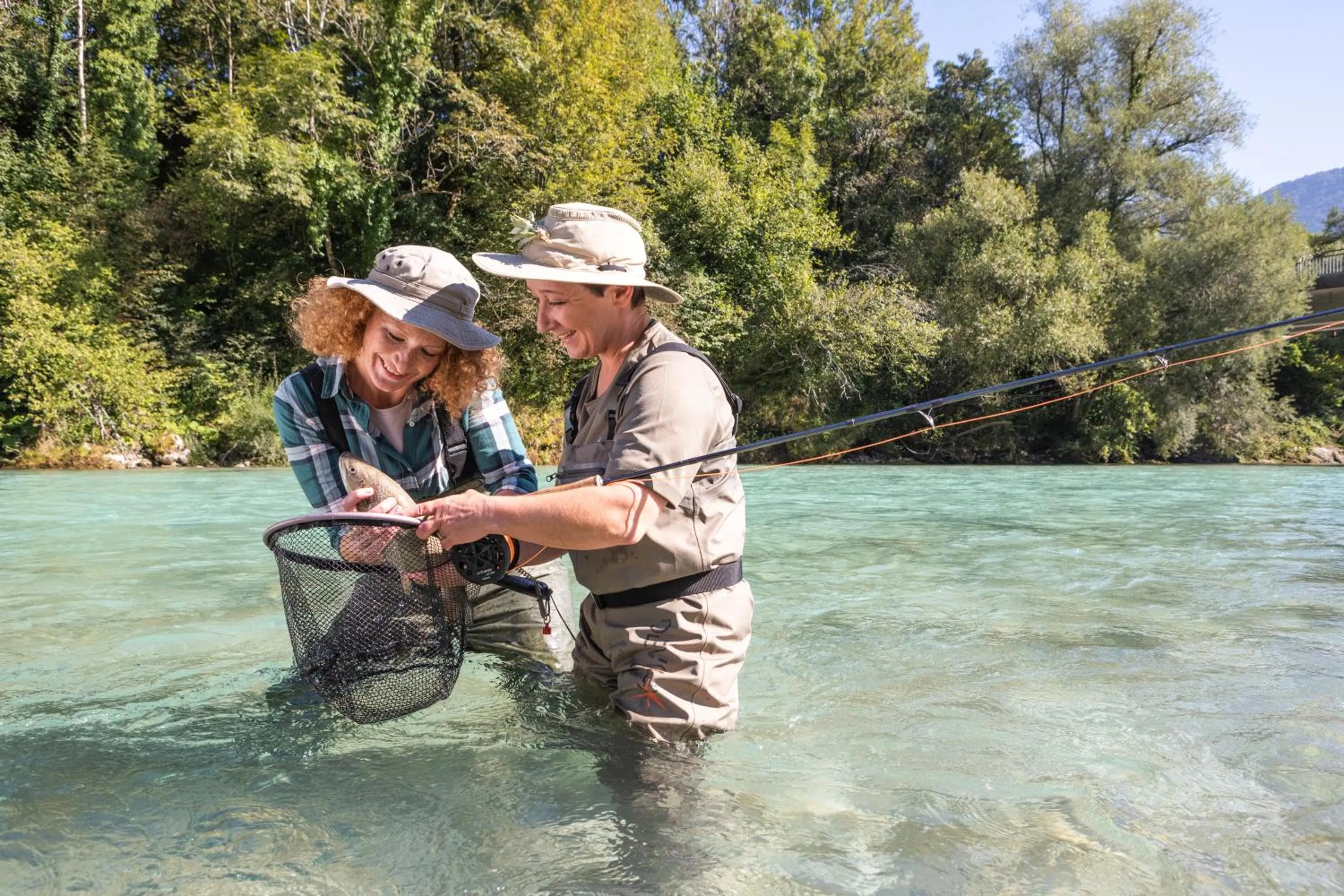 Fishing in Nebesa Chalets