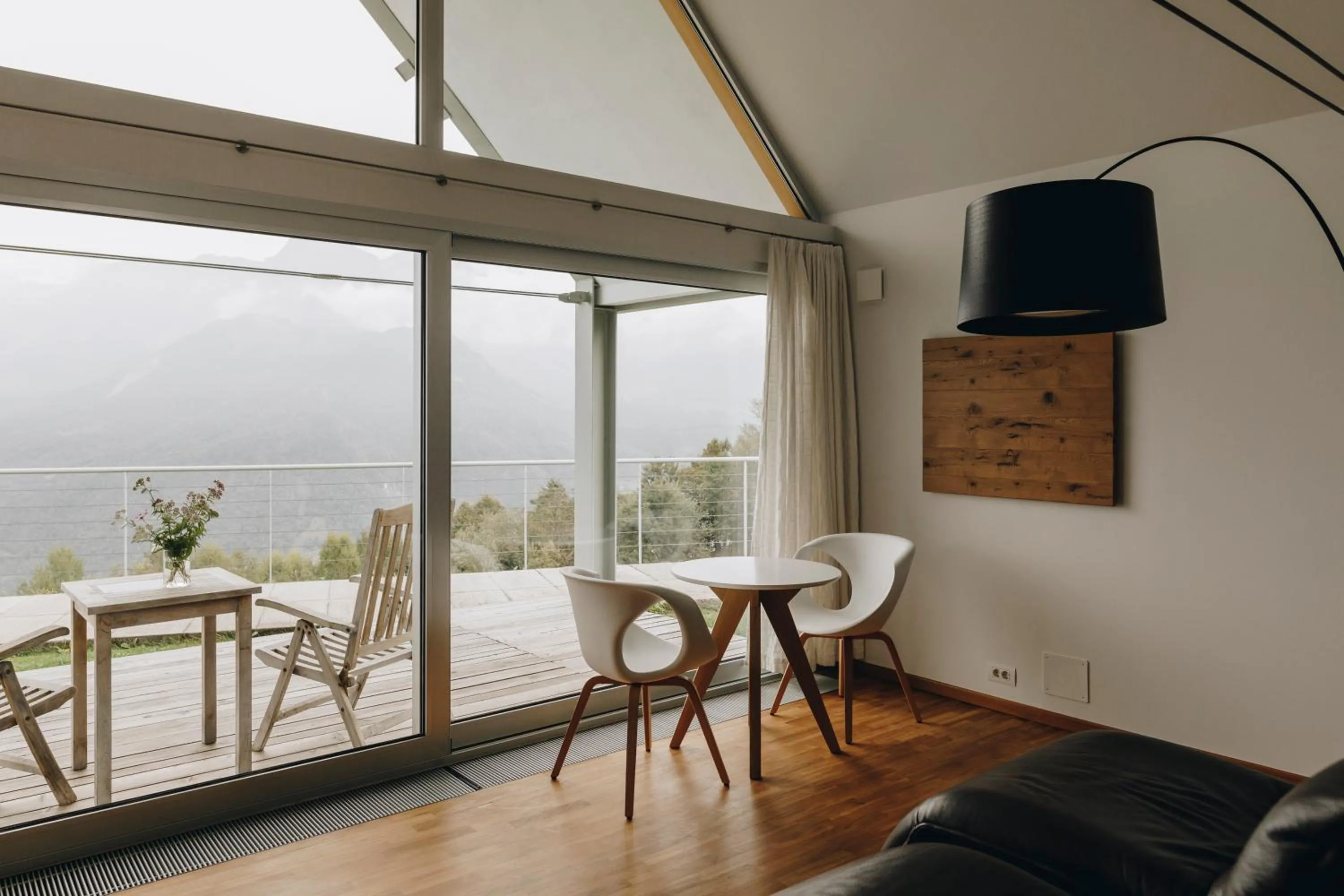 Balcony/Terrace in Nebesa Chalets