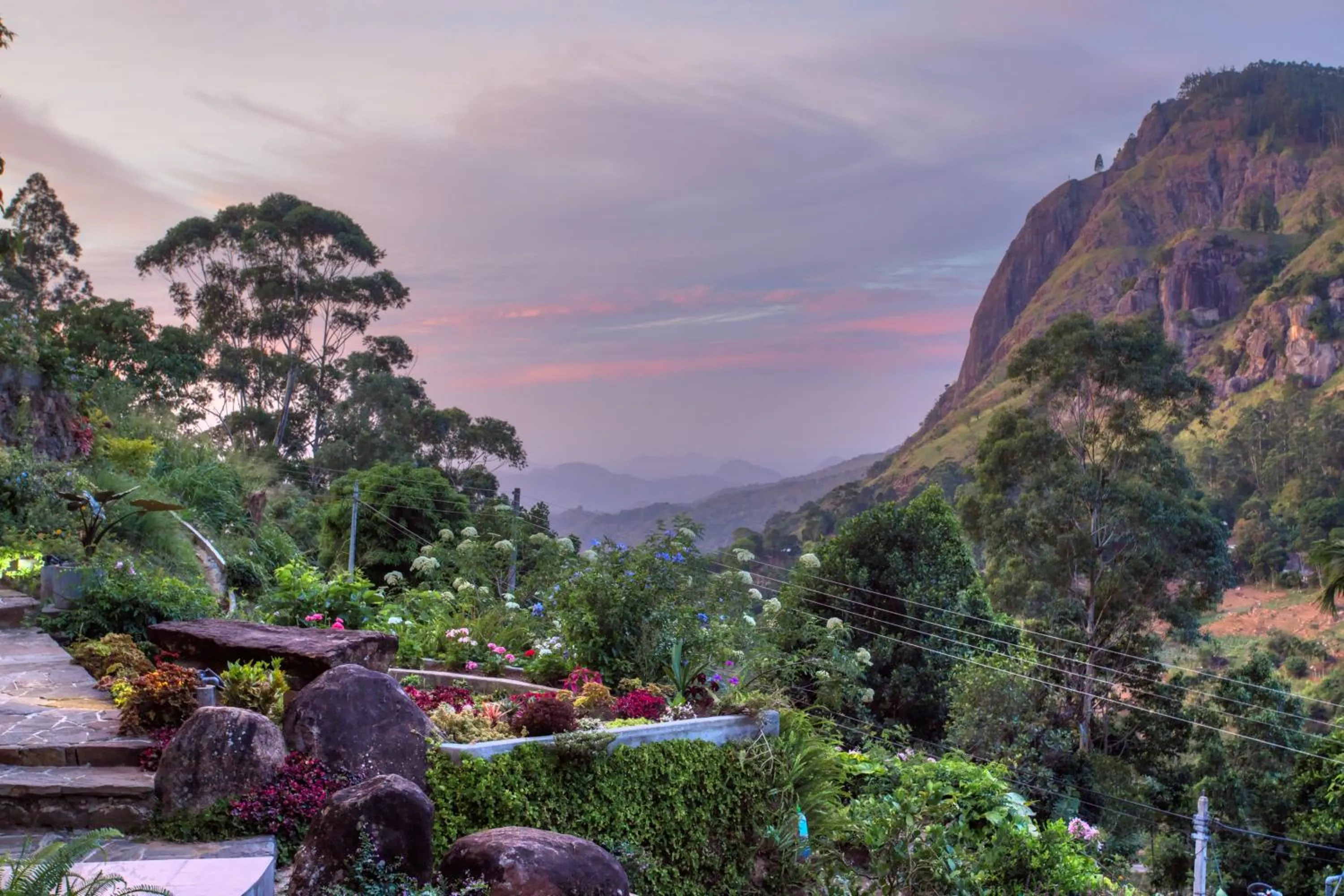Garden view in Ravana Heights
