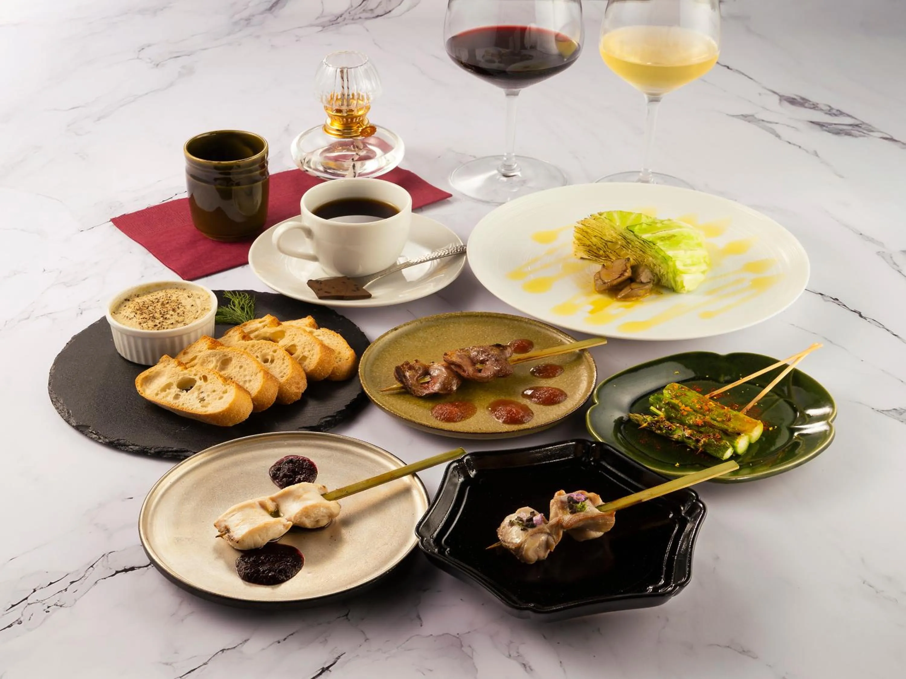 Dinner in PROSTYLE Ryokan Yokohama Bashamichi