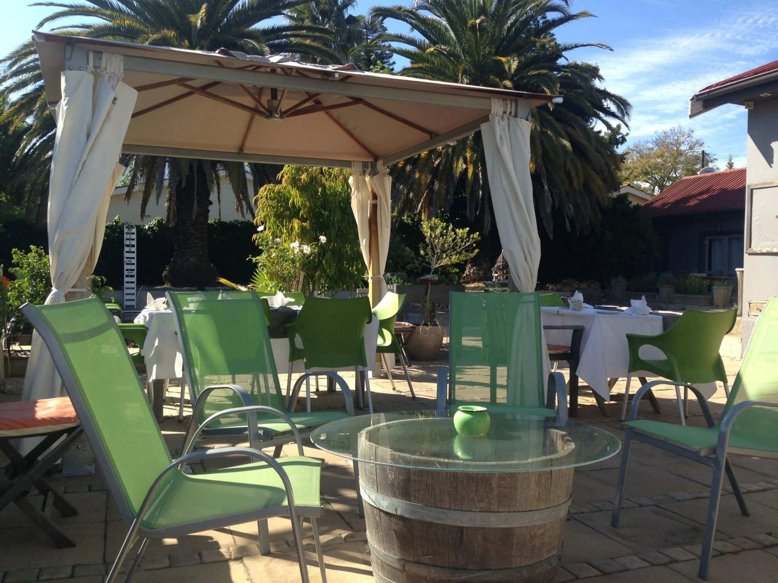 Patio in Ons Stee Bed and Breakfast