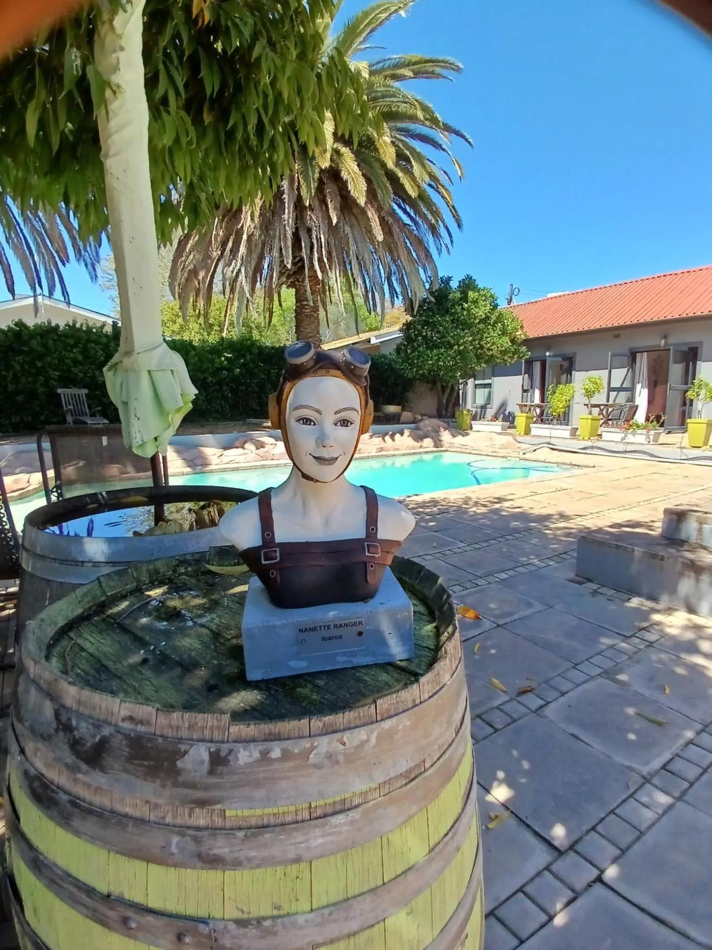 Swimming pool in Ons Stee Bed and Breakfast