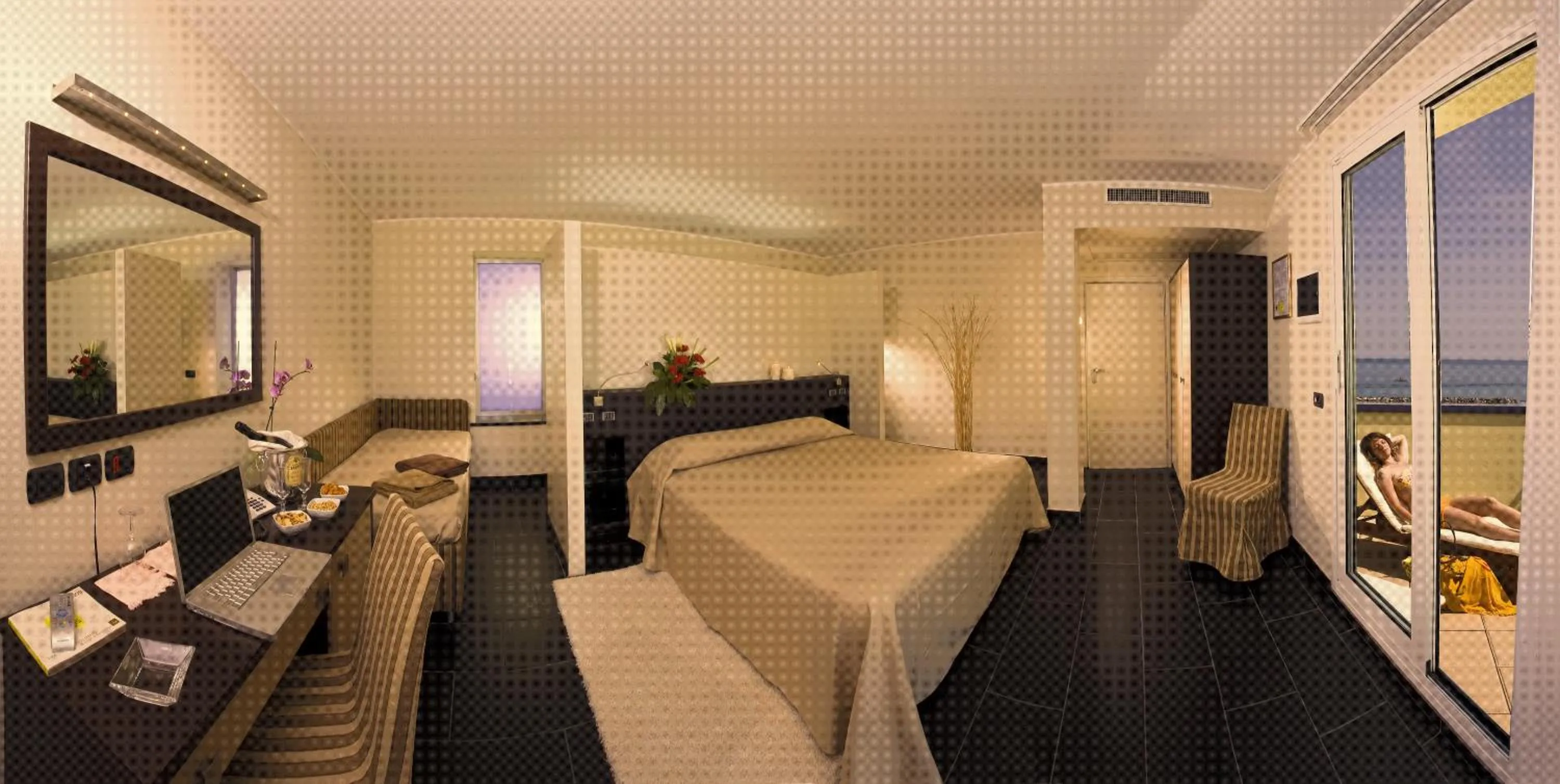 Photo of the whole room in Hotel Cavalluccio Marino