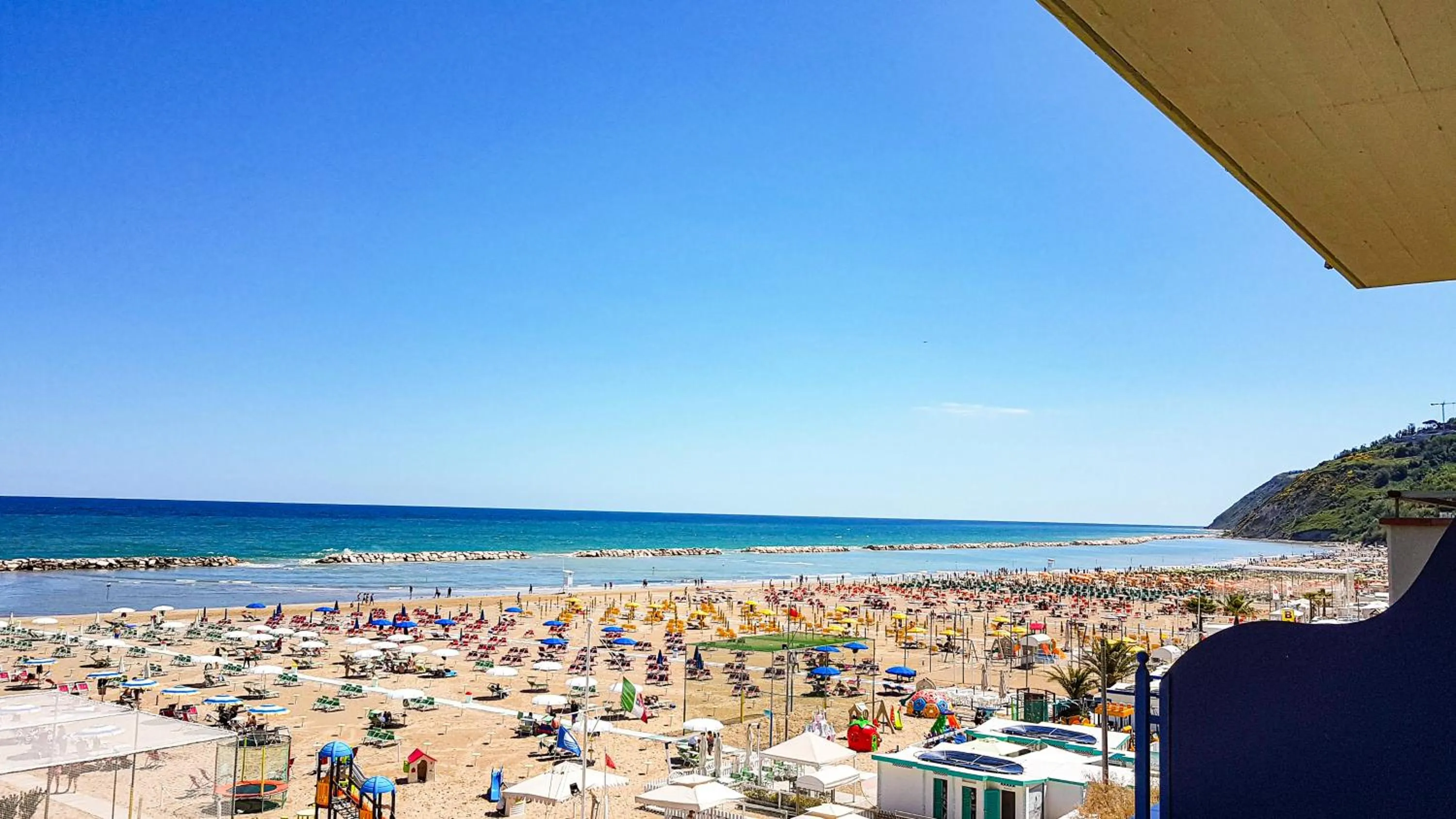 Beach in Hotel Cavalluccio Marino