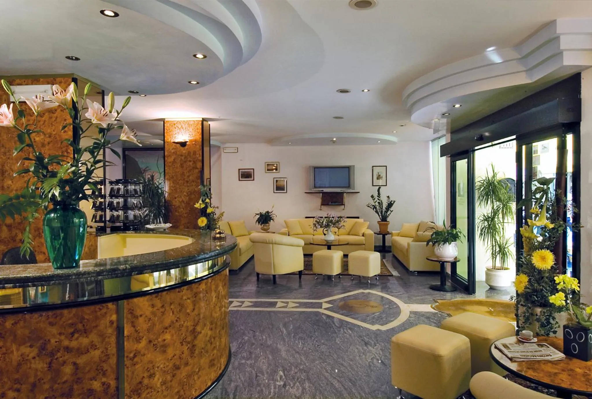 Communal lounge/ TV room in Hotel Cavalluccio Marino