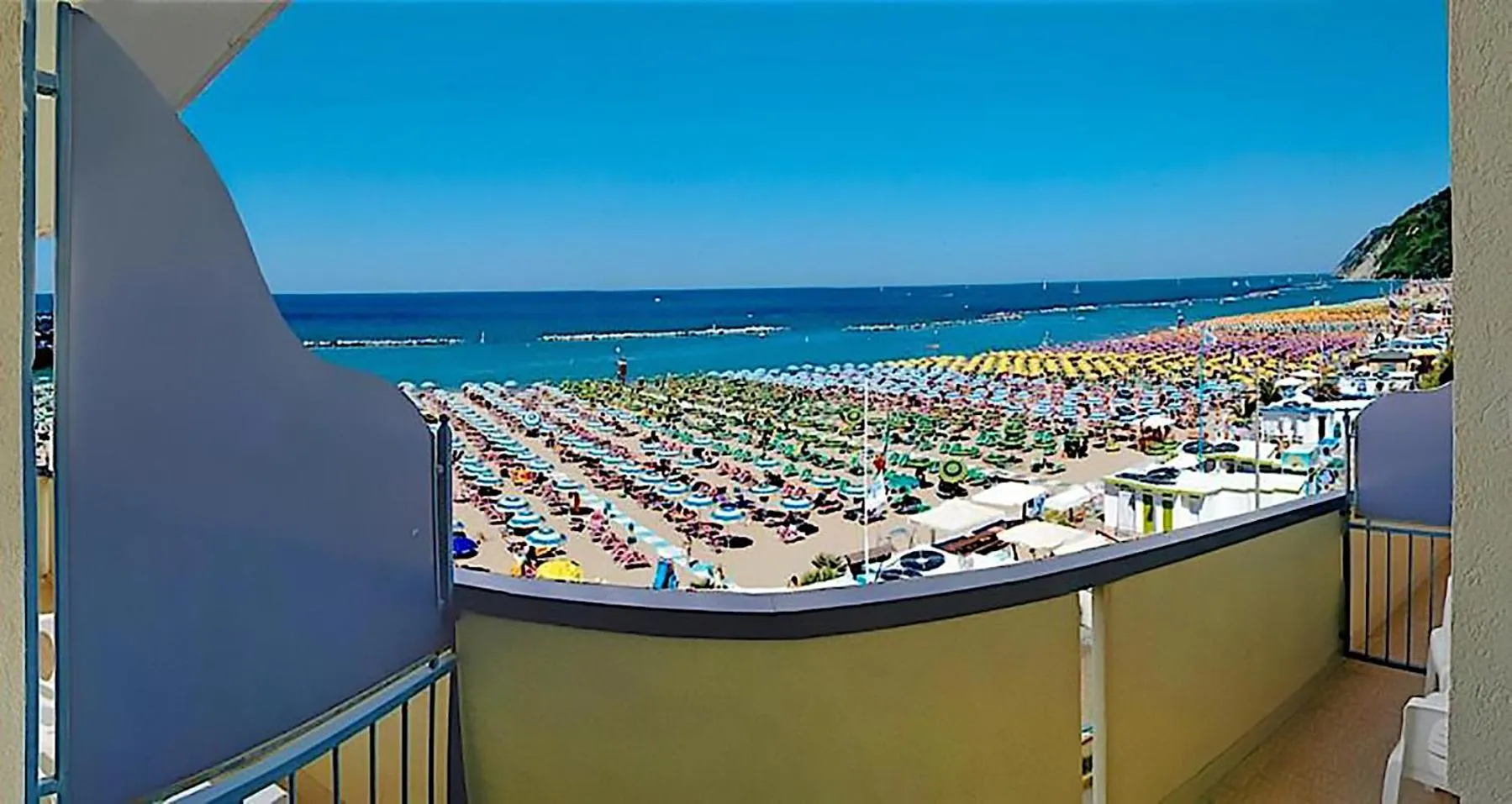 Balcony/Terrace in Hotel Cavalluccio Marino