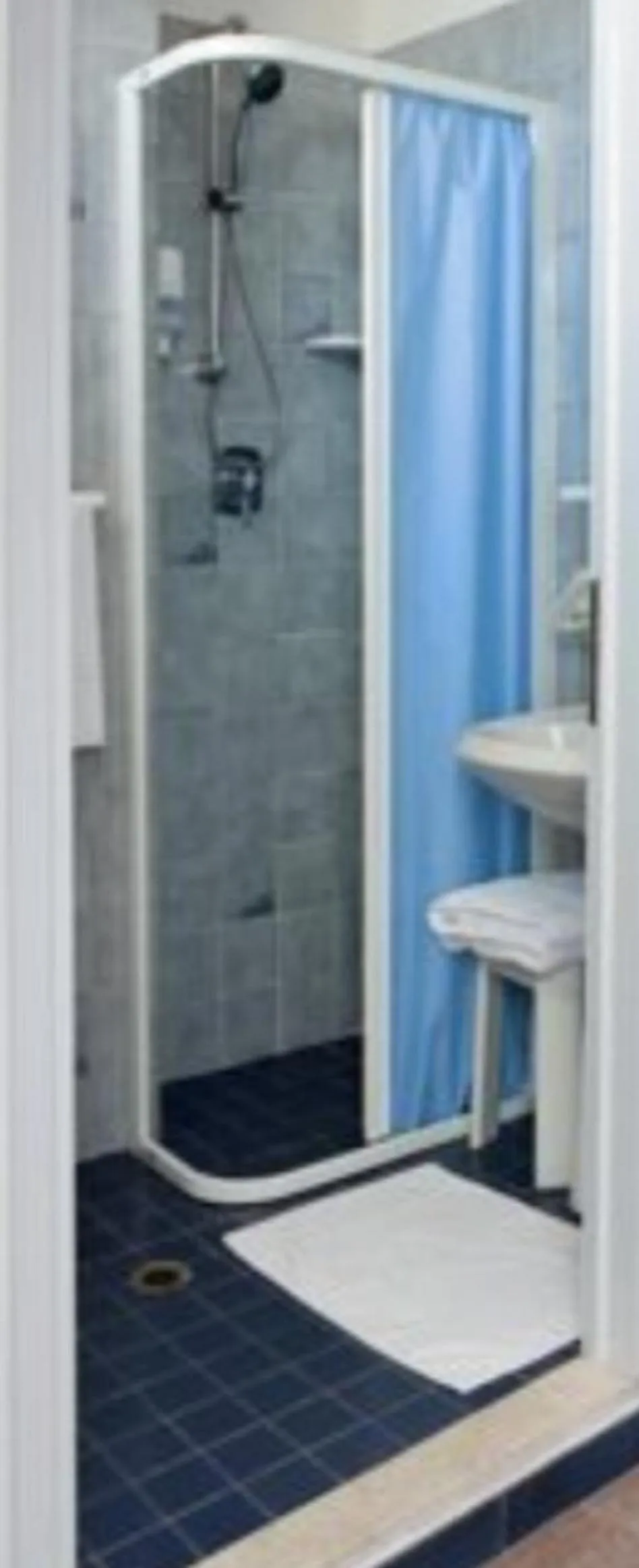 Shower in Hotel Cavalluccio Marino