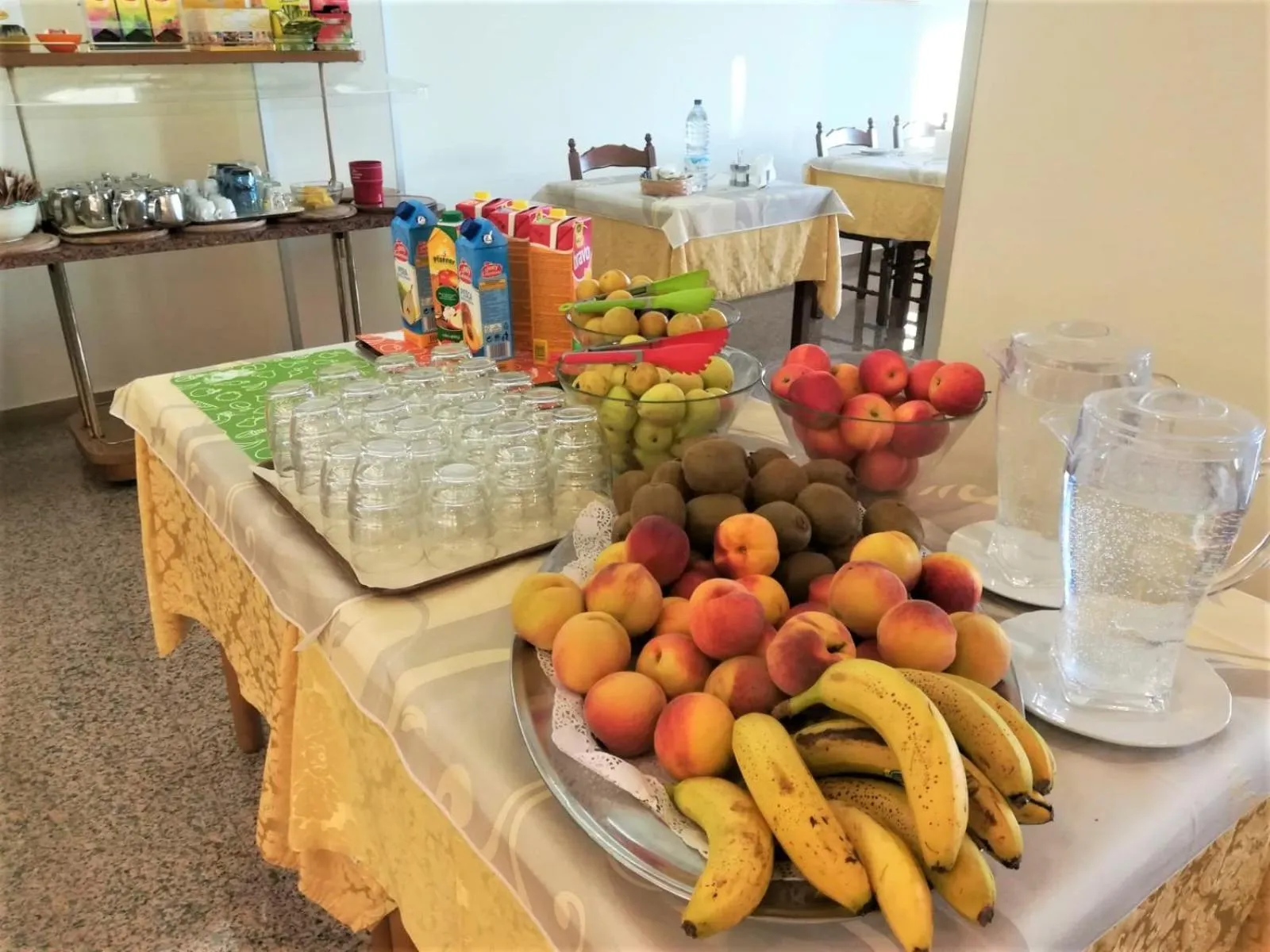 Breakfast in Hotel Cavalluccio Marino