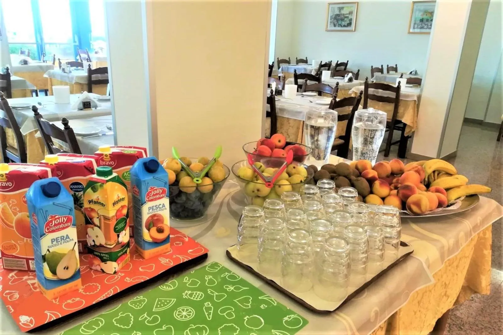 Breakfast in Hotel Cavalluccio Marino