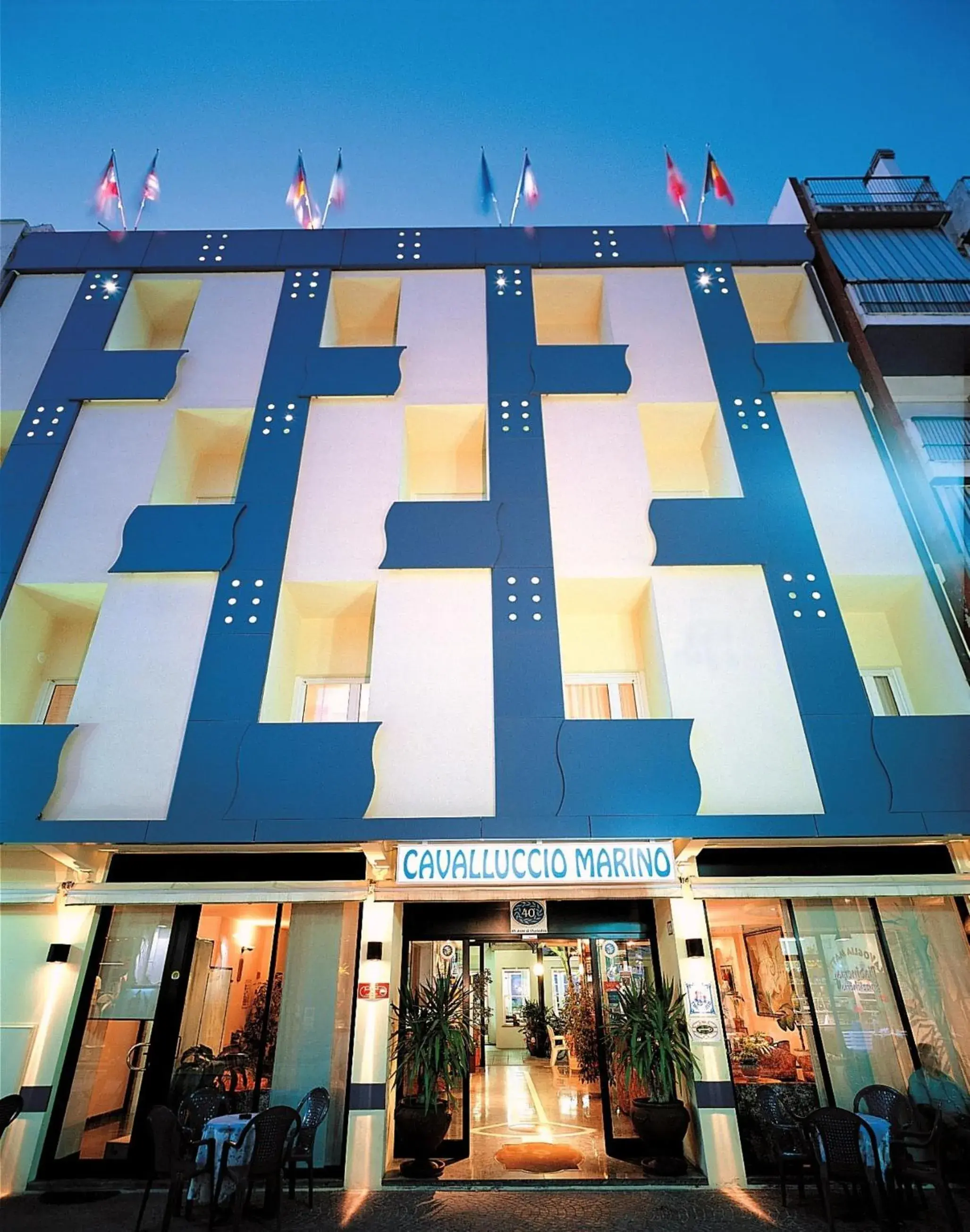 Facade/entrance, Property Building in Hotel Cavalluccio Marino