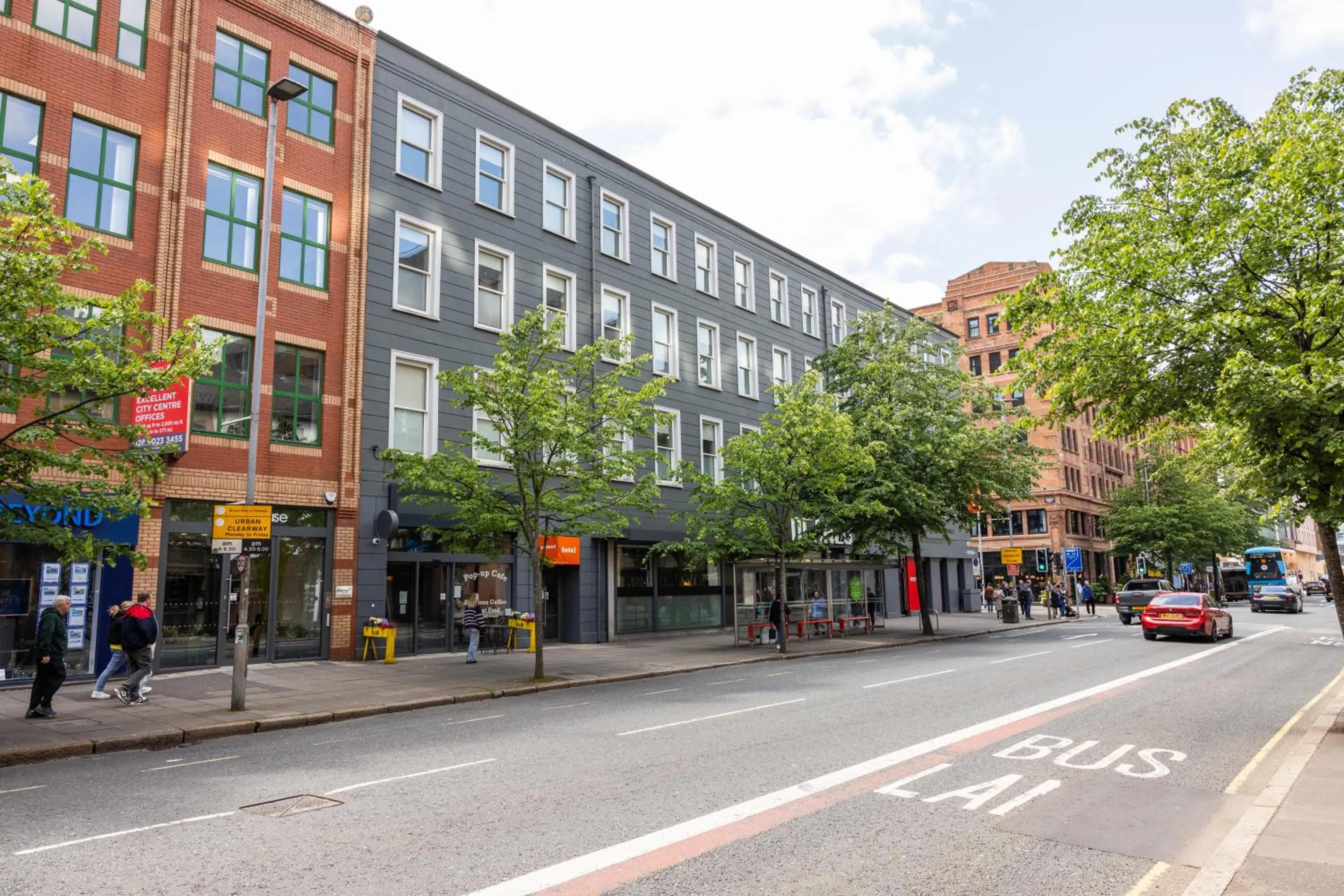 Property building in easyHotel Belfast