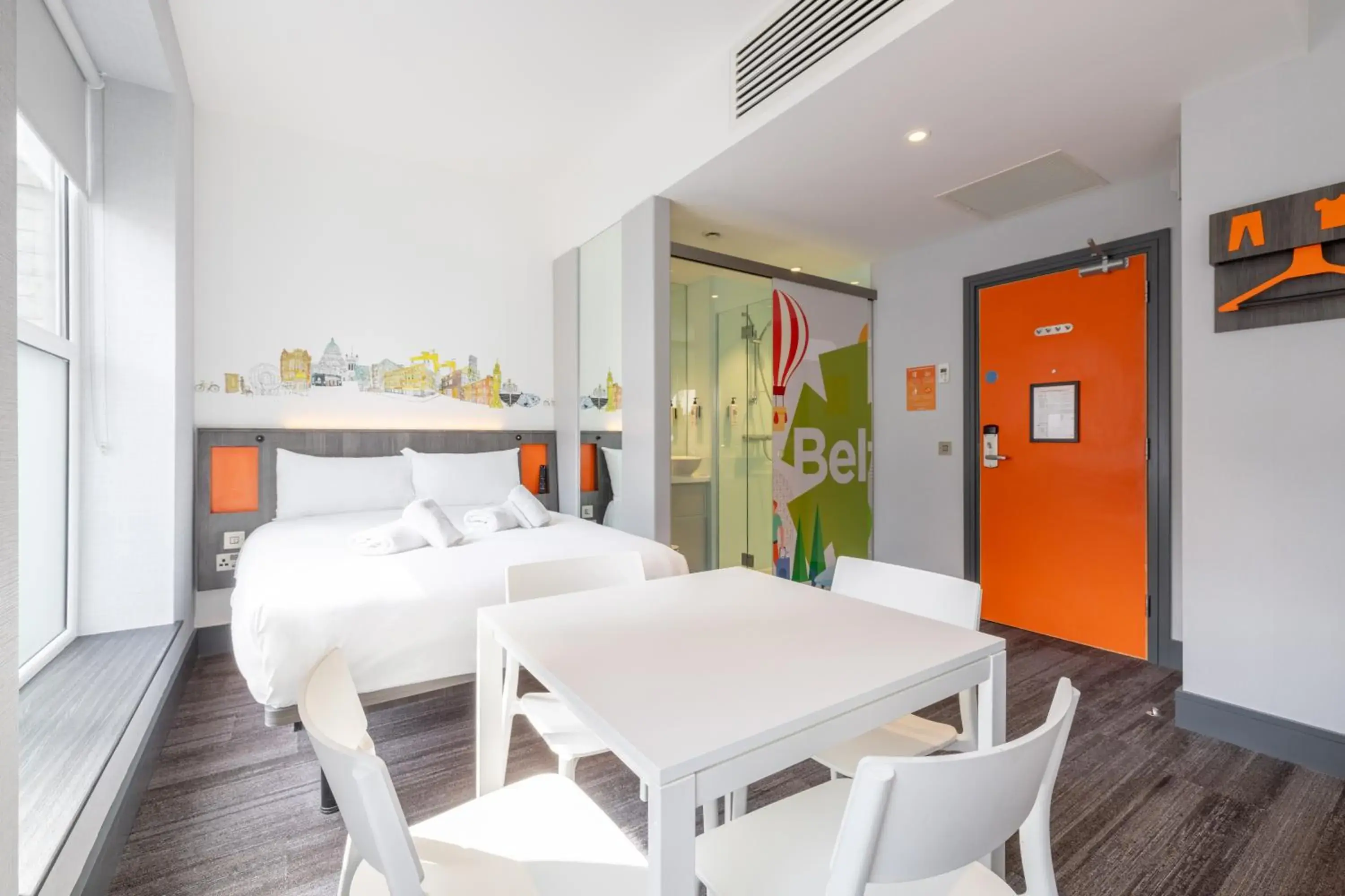 furniture in easyHotel Belfast furniture in easyHotel Belfast